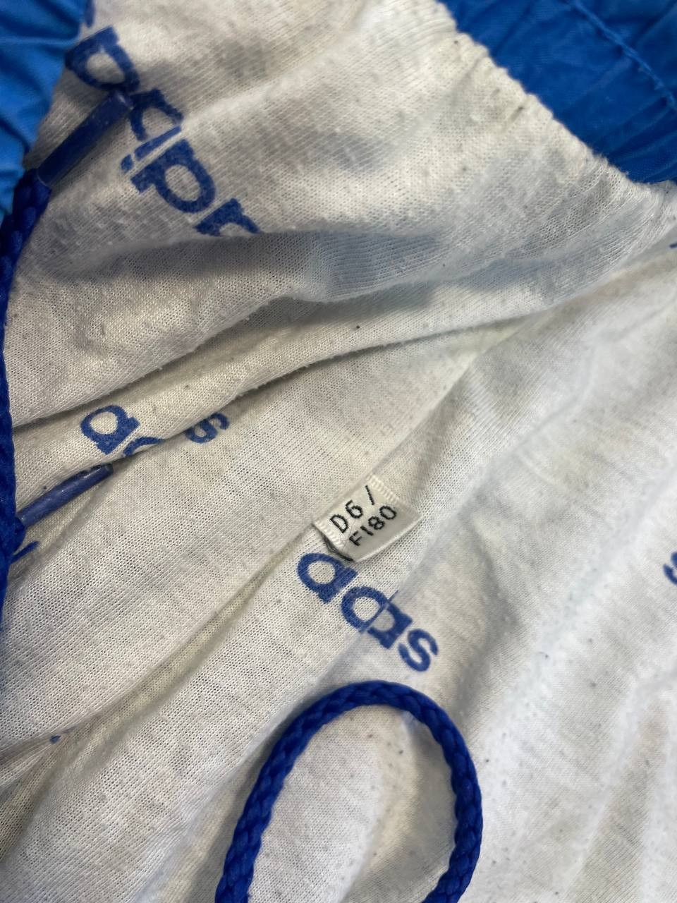 Adidas Men's Adidas Nylon Sweatpants, Blue, Windbreakers 90s Size L Size US 34 / EU 50 - 11 Thumbnail