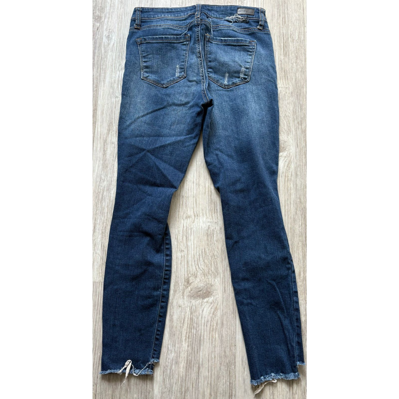 Other STS Blue | Women’s Distressed Emma Ankle Skinny Jeans | 27 Size 27" / US 4 / IT 40 - 4 Thumbnail