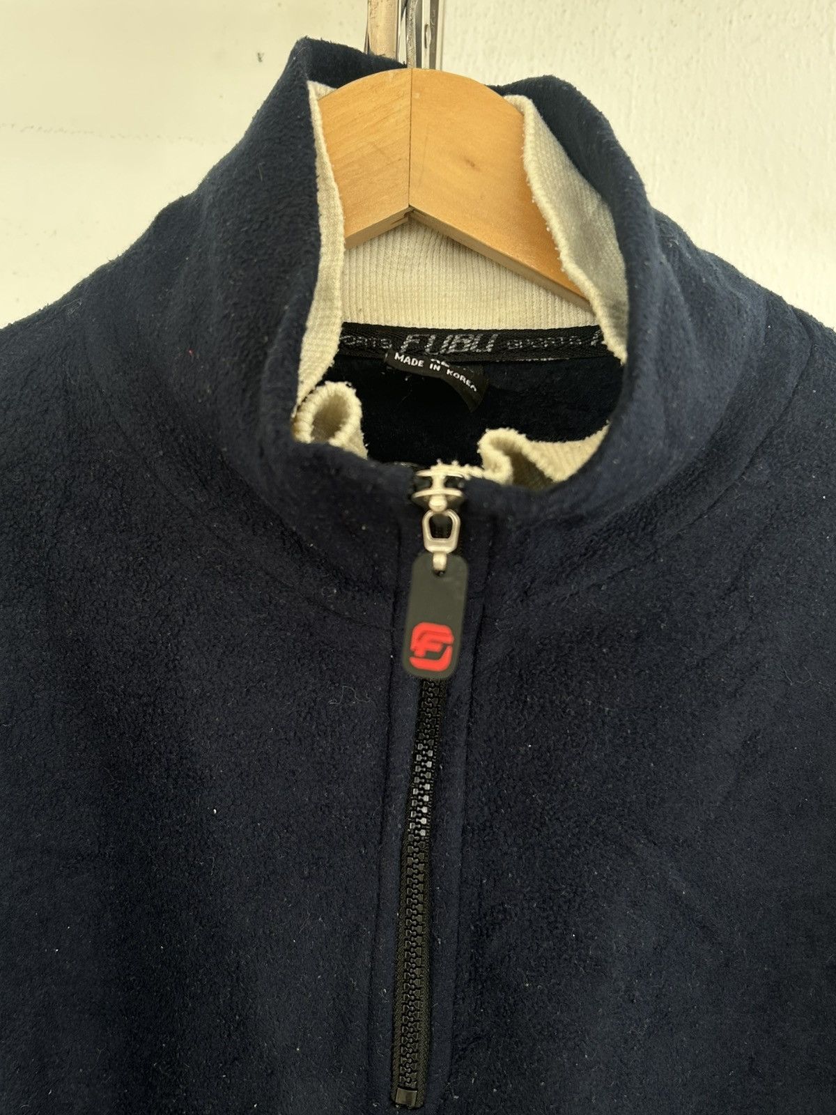 Fubu Fubu Sweater Halfzip Fronthit Blue Size US XL / EU 56 / 4 - 5 Thumbnail