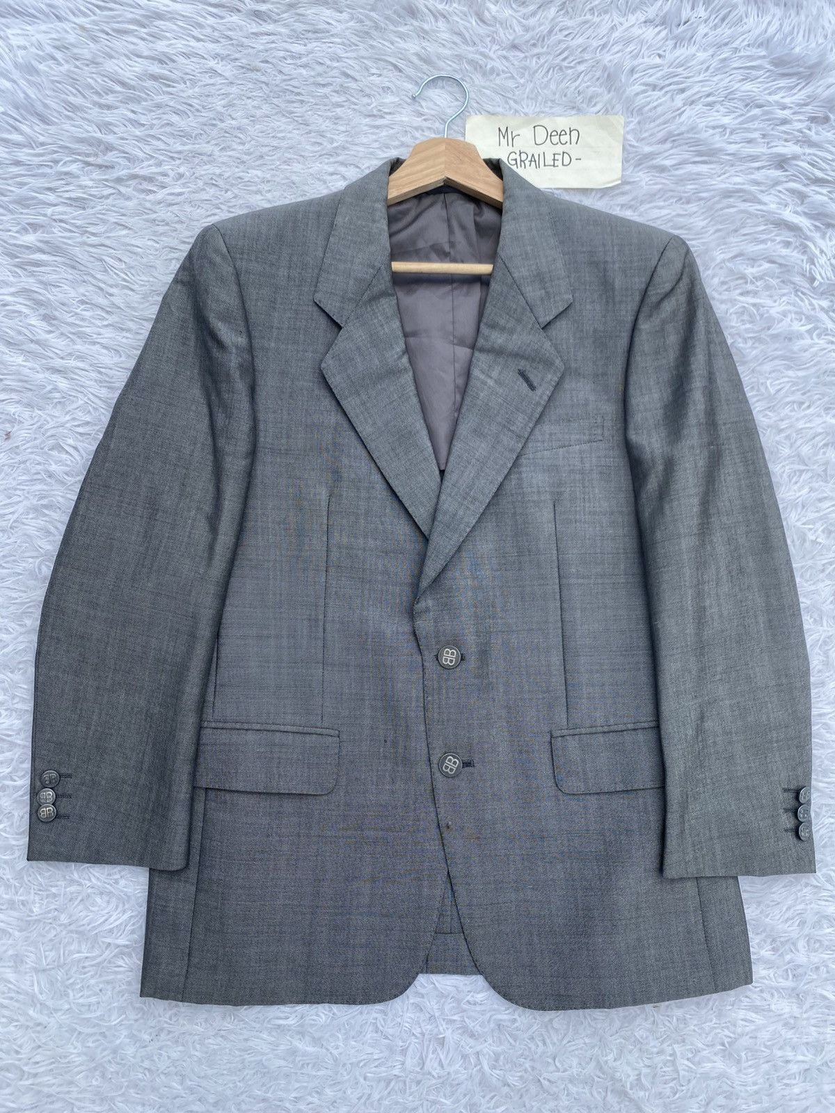 Balenciaga Rare Vintage 90s Balenciaga Blazer Size 36S - 1 Thumbnail