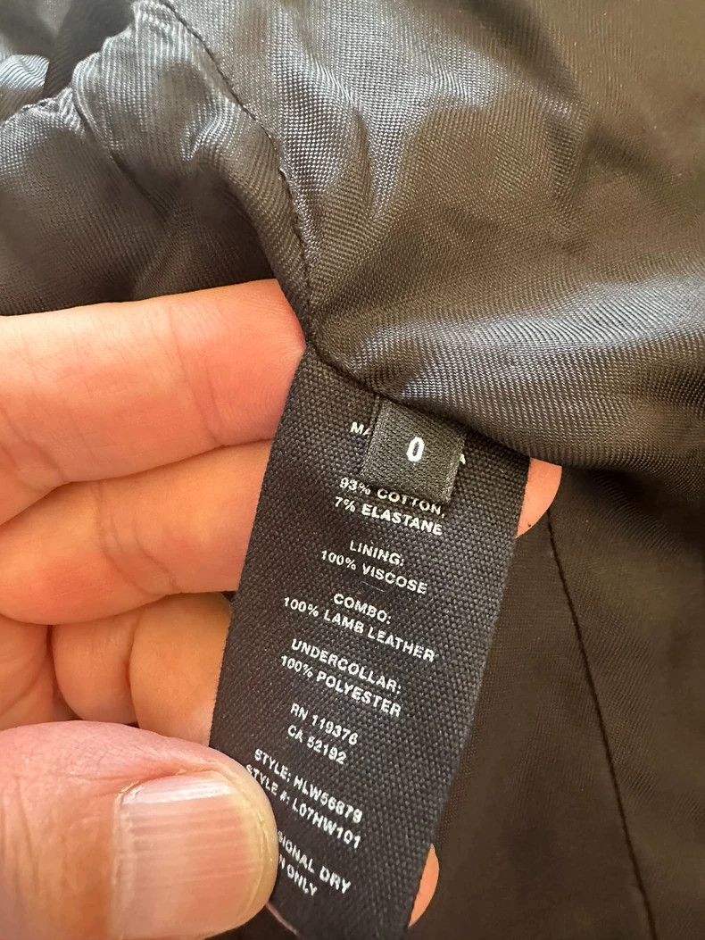 Helmut Lang HELMUT LANG size0 Women's short coat Size S / US 4 / IT 40 - 4 Thumbnail