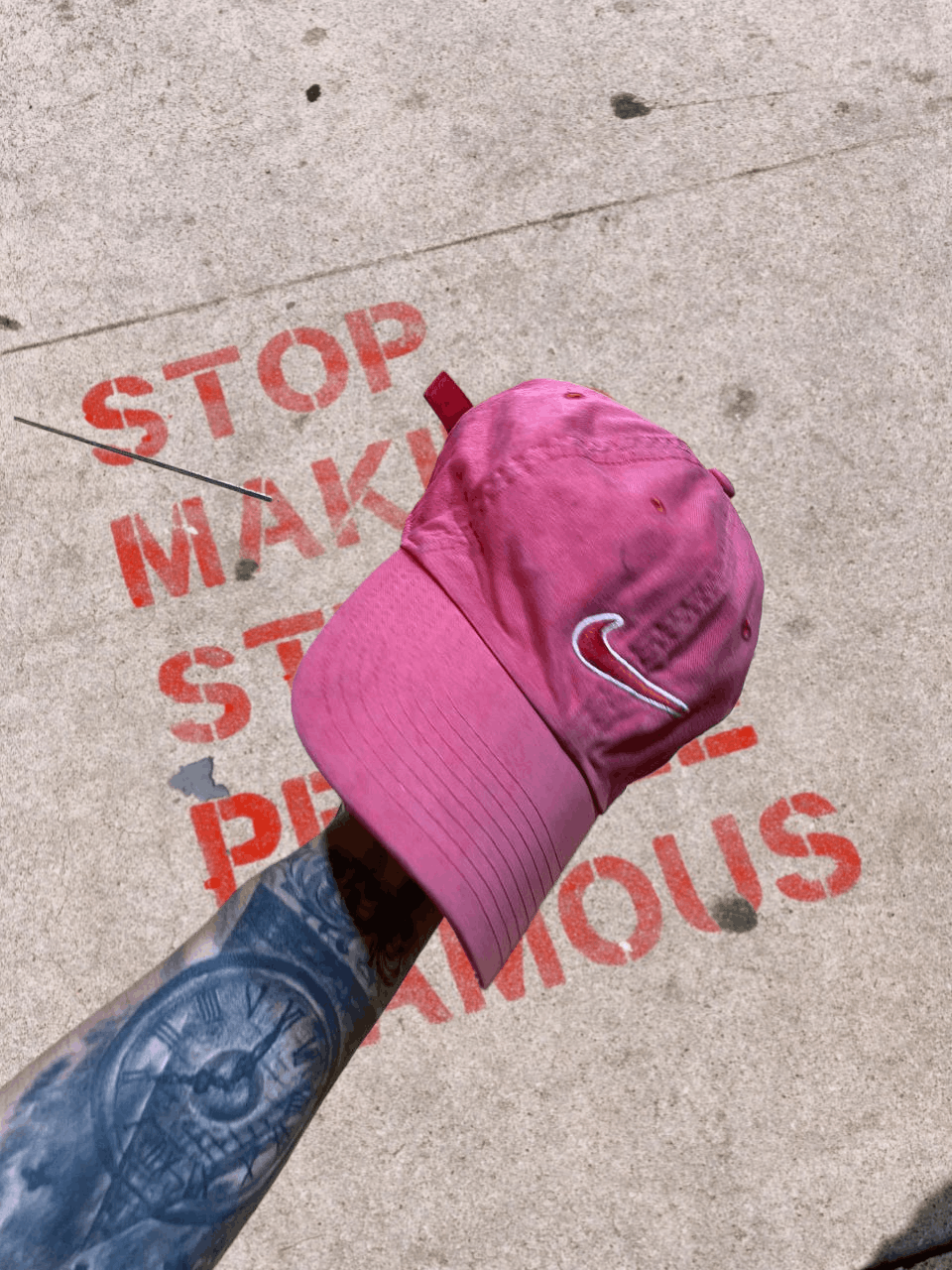 Nike Nike Swoosh Washed Cap In Red Size ONE SIZE - 1 Thumbnail