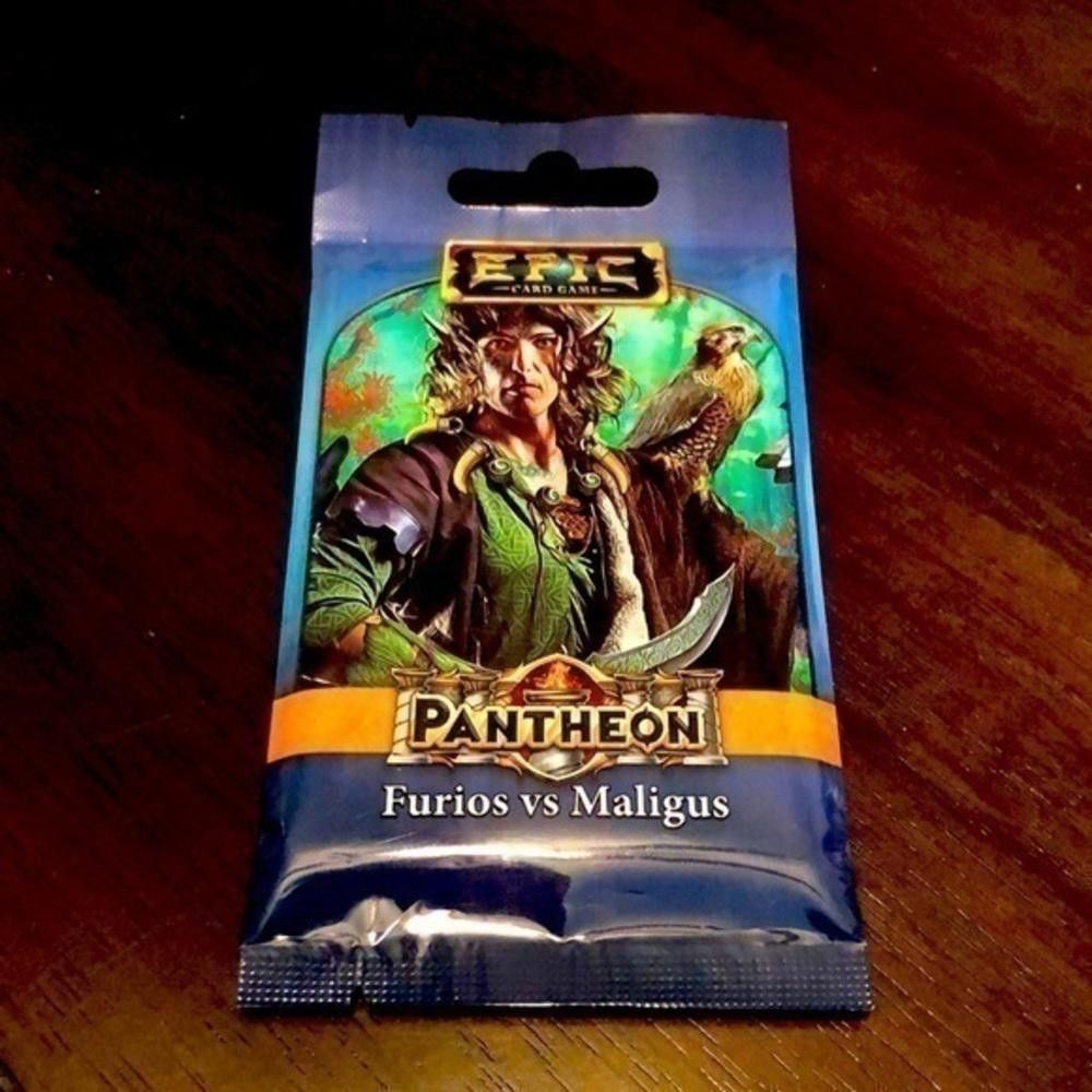 Eric Emanuel NWT Pantheon Furios vs Maligus Epic Card Game Size ONE SIZE - 1 Thumbnail