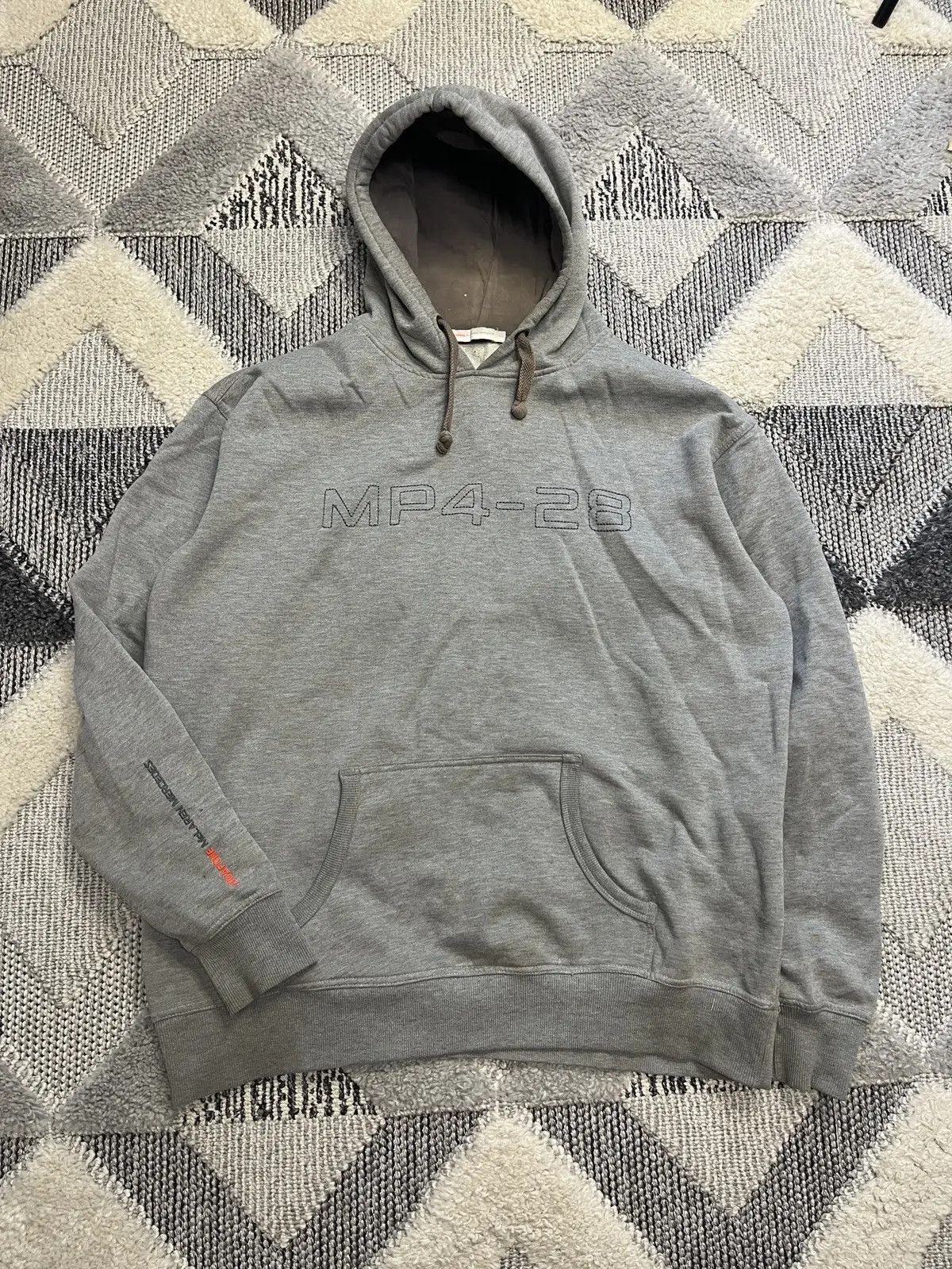 Mercedes-Benz Vintage Mercedes McLaren MP4-28 Racing Hoodie Size US XXL / EU 58 / 5 - 1 Thumbnail