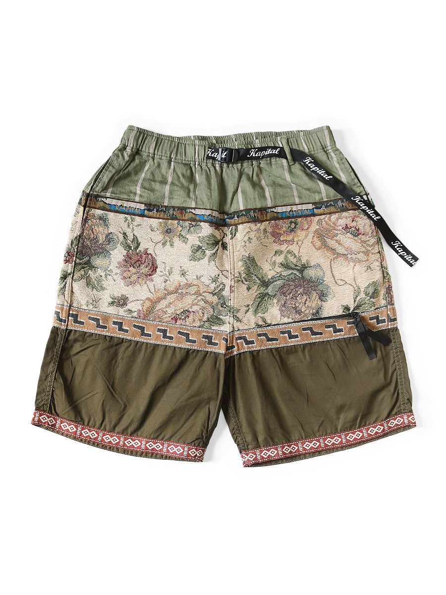 Kapital Kapital Pachwork ECO BAKA 2025 shorts Size US 34 / EU 50 - 1 Thumbnail