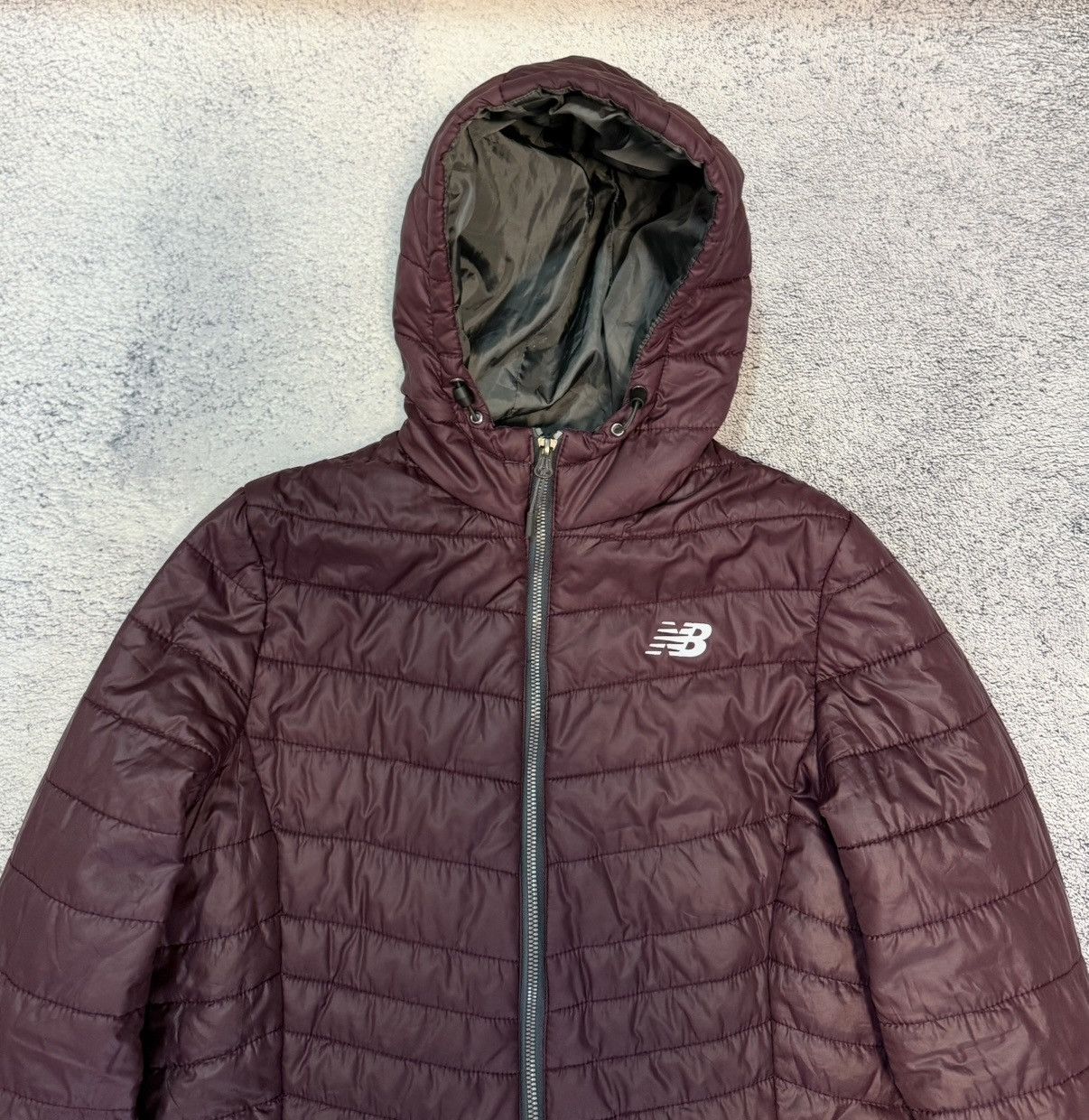 New Balance New Balance Long Puffer Jacket M Hooded Warm Coat Insulated Size M / US 6-8 / IT 42-44 - 2 Thumbnail