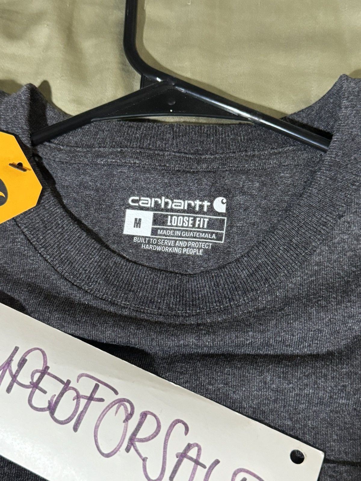 Carhartt Carhartt Short sleeve pocket t-shirt Size US M / EU 48-50 / 2 - 3 Thumbnail