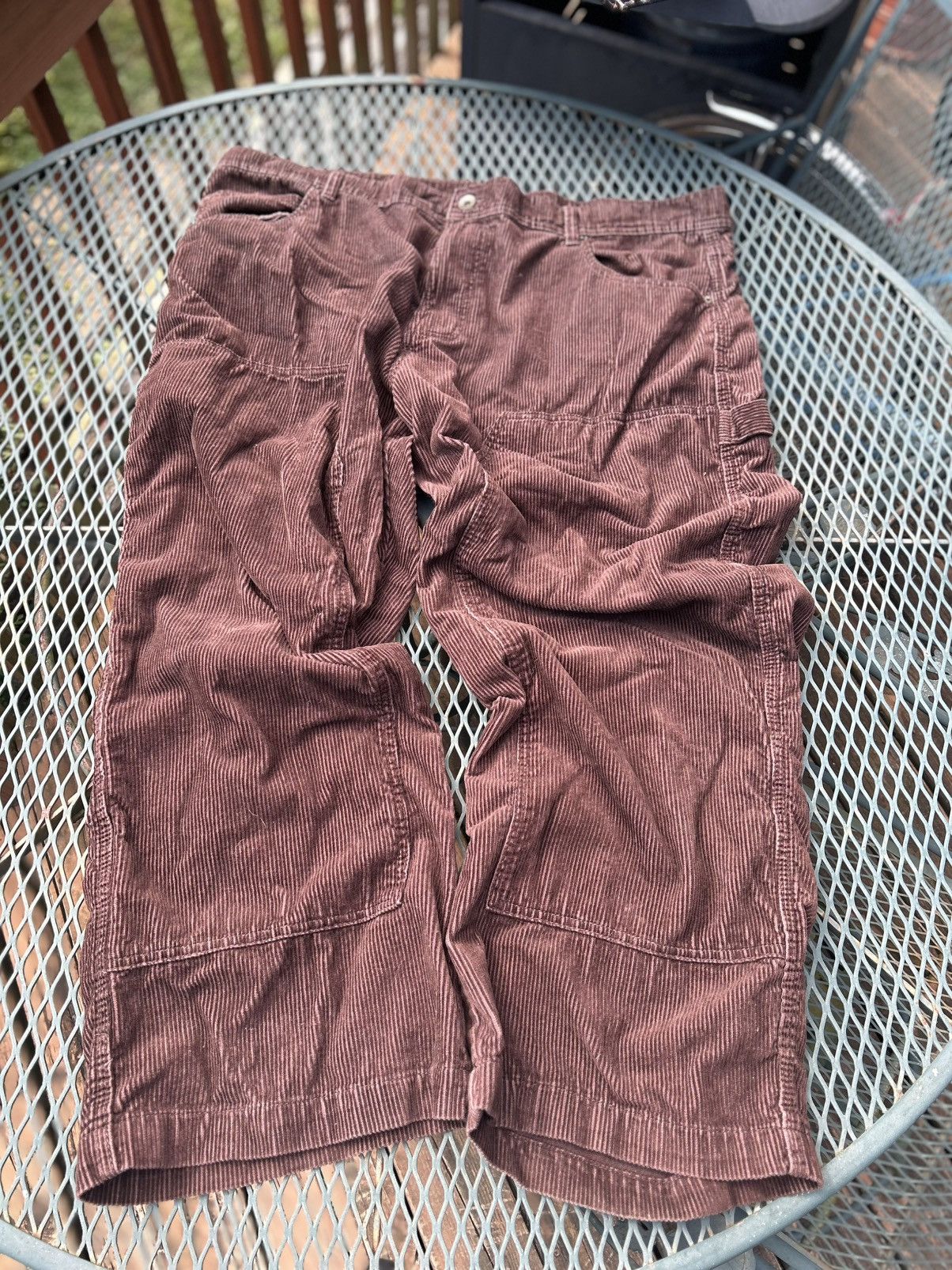 Other DOUBLE KNEE BAGGY CORDUROY CARPENTER PANTS SKATER STYLE Size US 44 / EU 60 - 1 Thumbnail