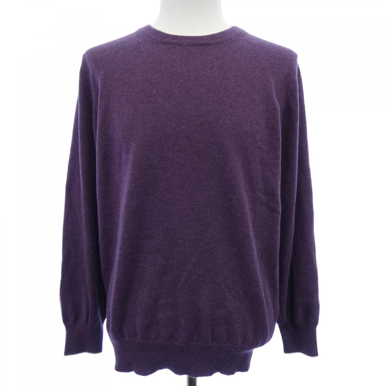 Brunello Cucinelli Brunello Cucinelli Brunello Cucinelli Cashmere Knit Textile Tops LAK1698979 DUTY FREE for USA Size ONE SIZE - 1 Thumbnail