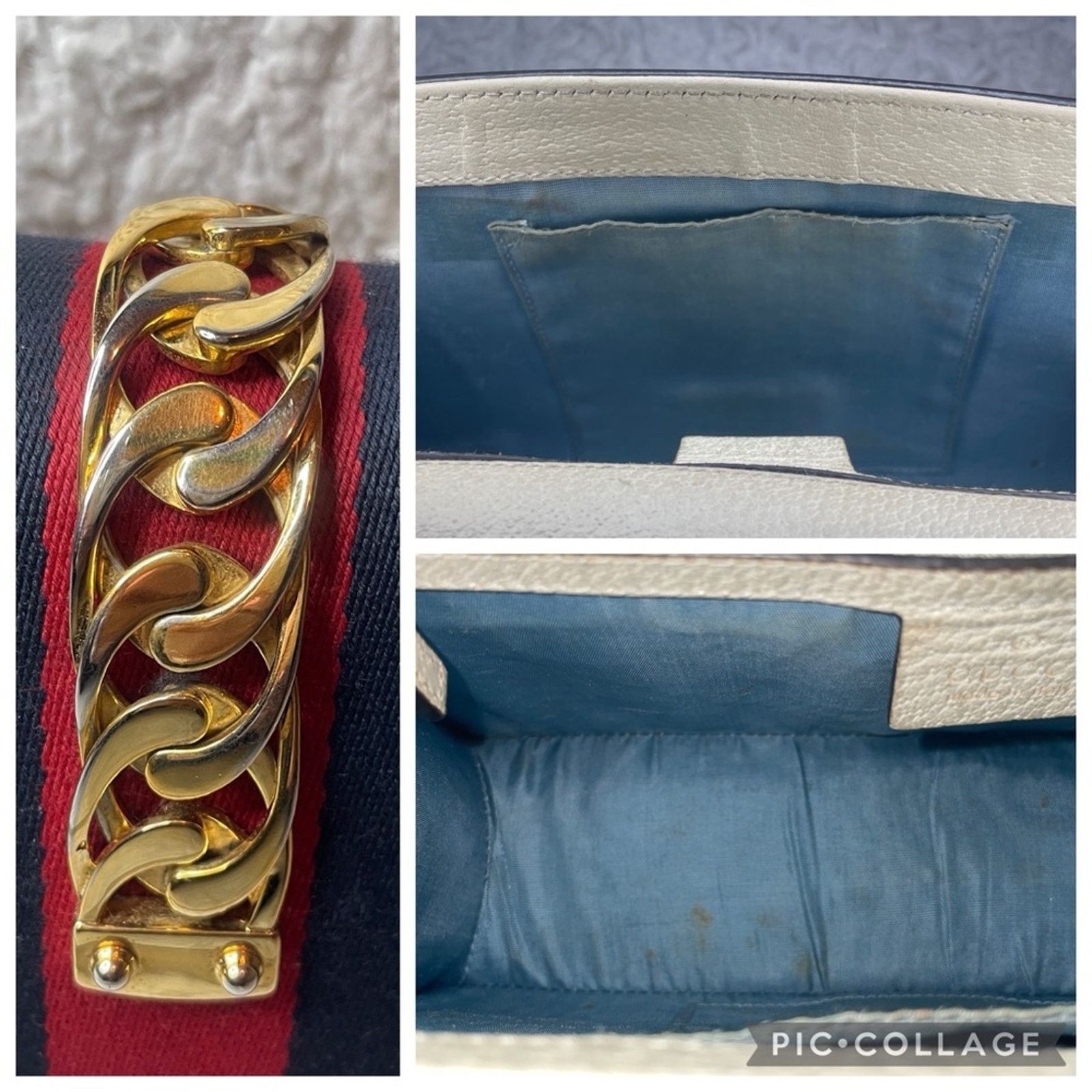 Gucci Gucci Sylvie Bee Star Leather Bag Size ONE SIZE - 14 Thumbnail