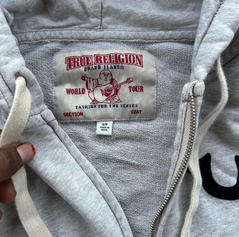 True Religion TRUE RELIGION Men’s Grey Hoodie Size US S / EU 44-46 / 1 - 4 Thumbnail