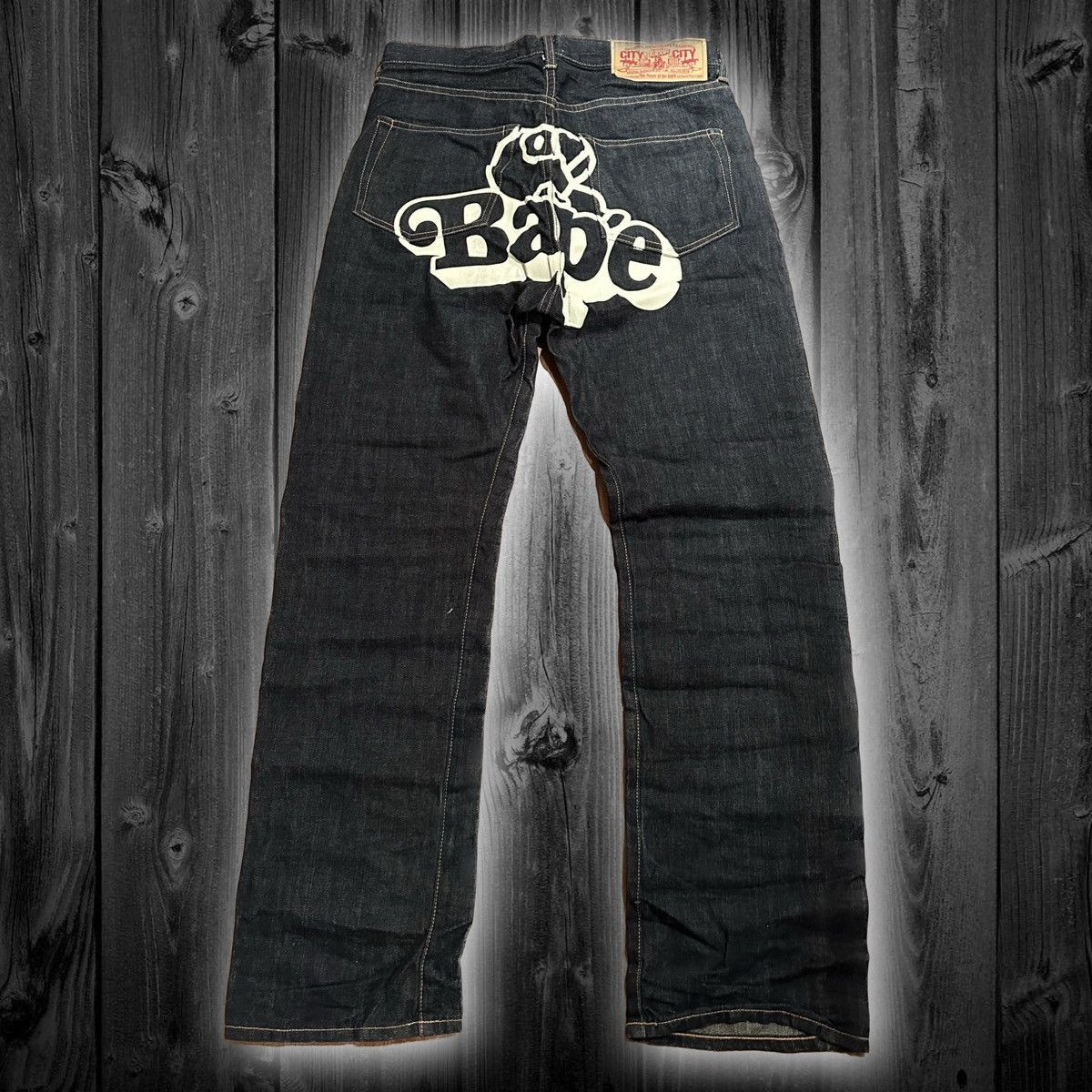 Bape Milo On Bape Denim Size US 32 / EU 48 - 1 Thumbnail