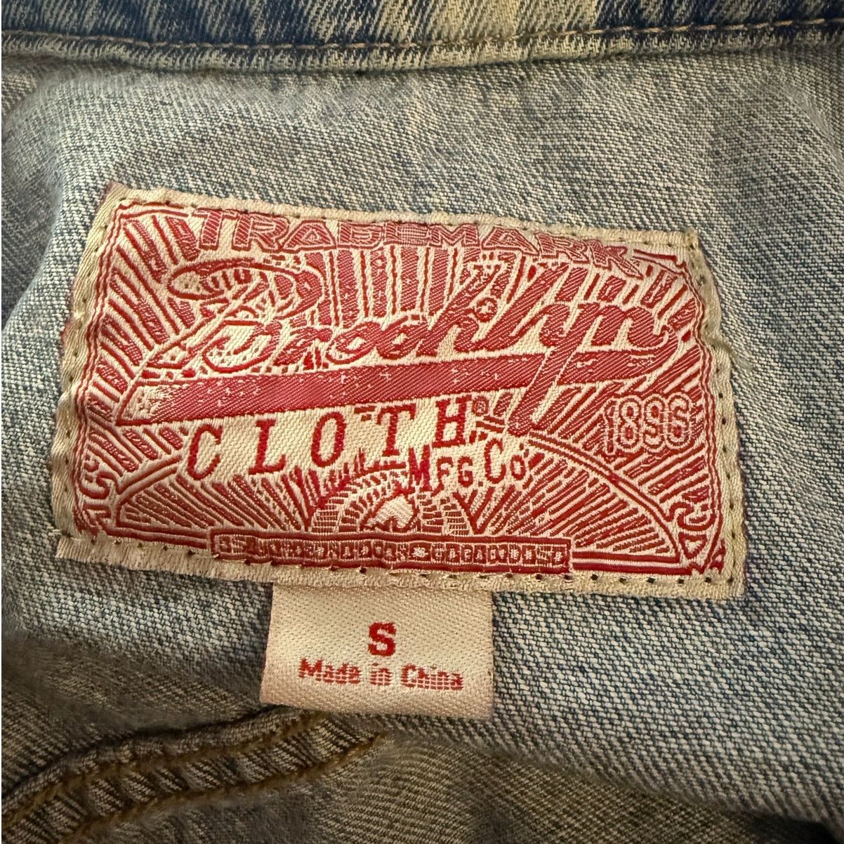 Brooklyn Cloth Distressed Thrashed Acid Bleached Brooklyn Cloth Denim Vest Size L / US 10 / IT 46 - 7 Thumbnail