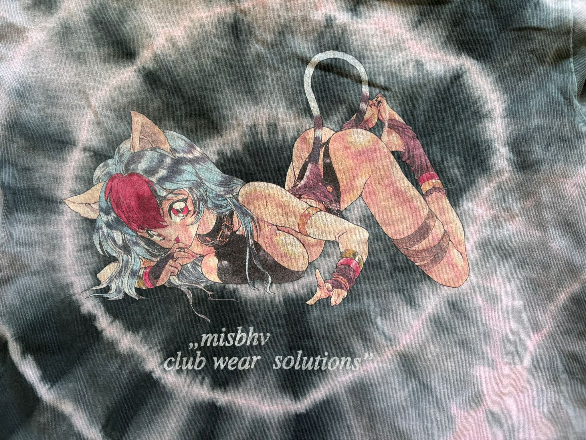 Misbhv MISBHV Club Wear Solutions Tie-Dye Anime Crewneck Sweatshirt Size US M / EU 48-50 / 2 - 3 Thumbnail