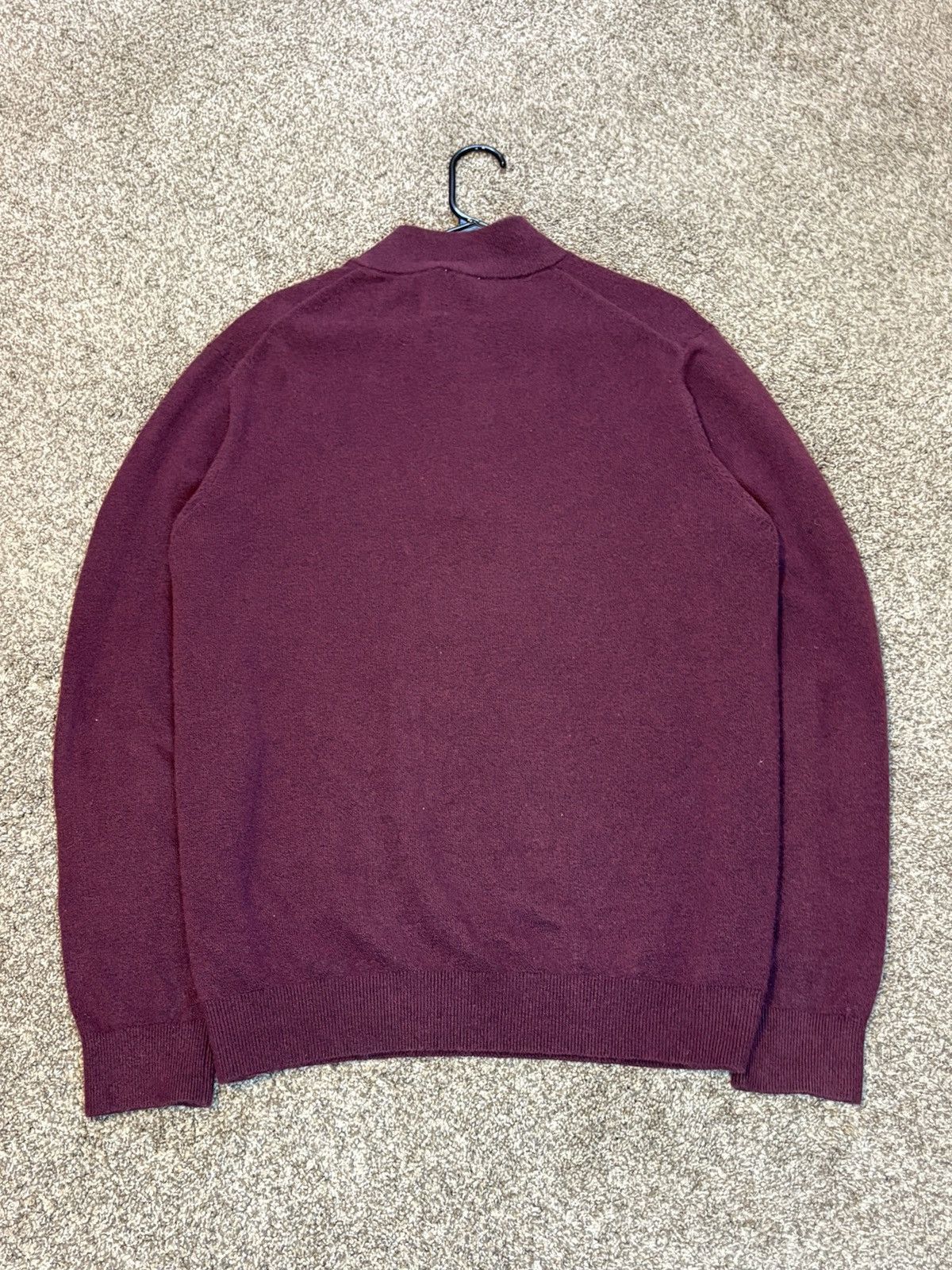 Faherty Faherty Jackson 1/4 Zip Pullover Sweater Mens XL Red Heather Size US XL / EU 56 / 4 - 12 Thumbnail