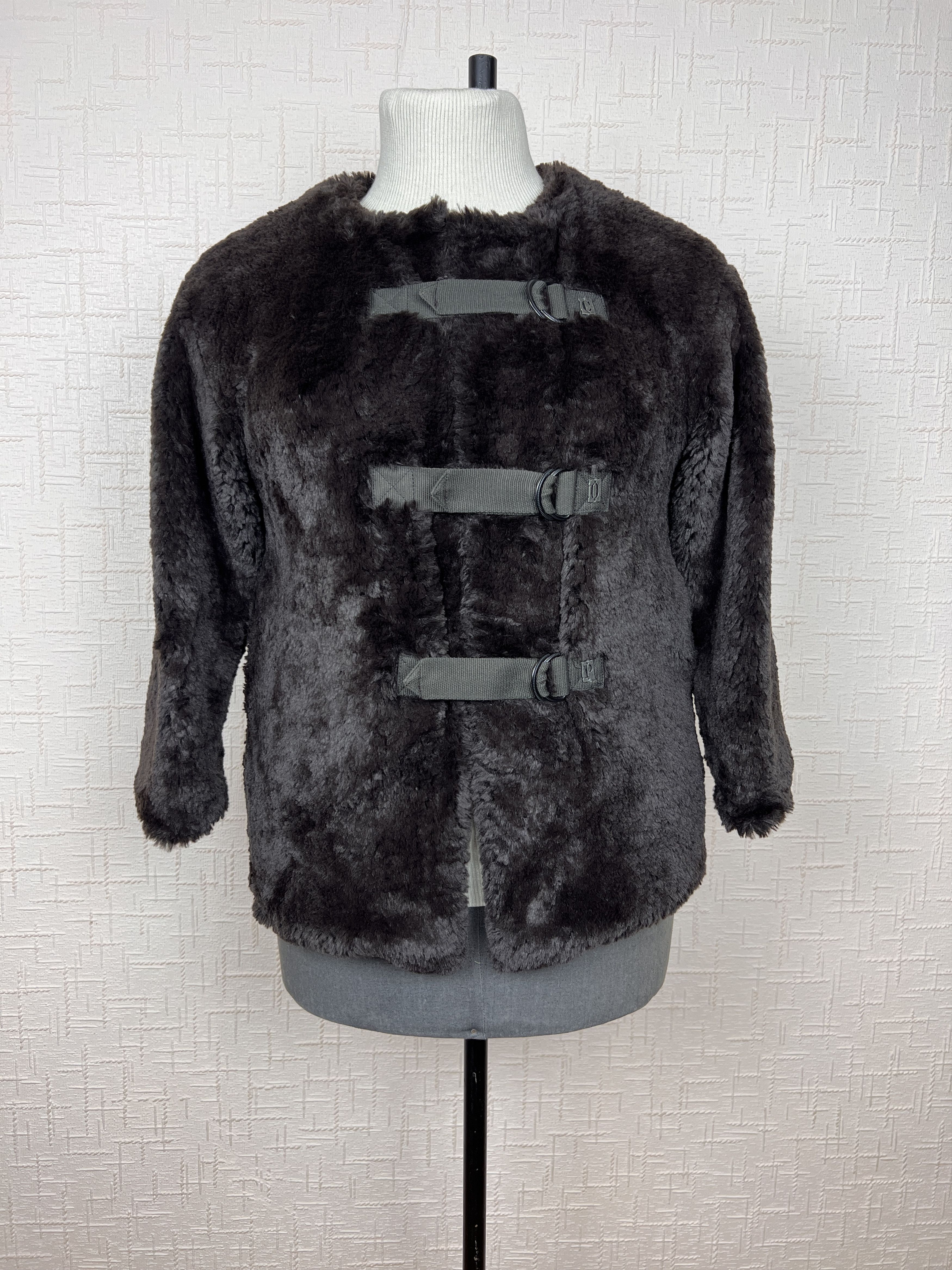 Cop Copine Cop Copine Short Faux Fur Coat with D-Ring Closure Size S Size S / US 4 / IT 40 - 1 Thumbnail