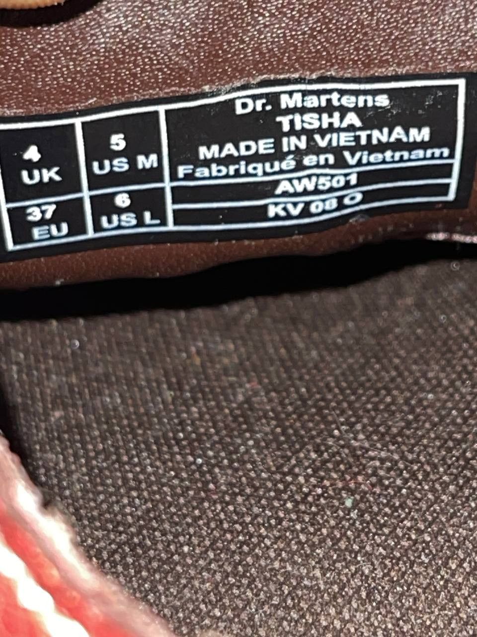 Dr. Martens × Vintage Dr Martens Tisha Red aw501 Women's Size US 6 / IT 36 - 5 Thumbnail