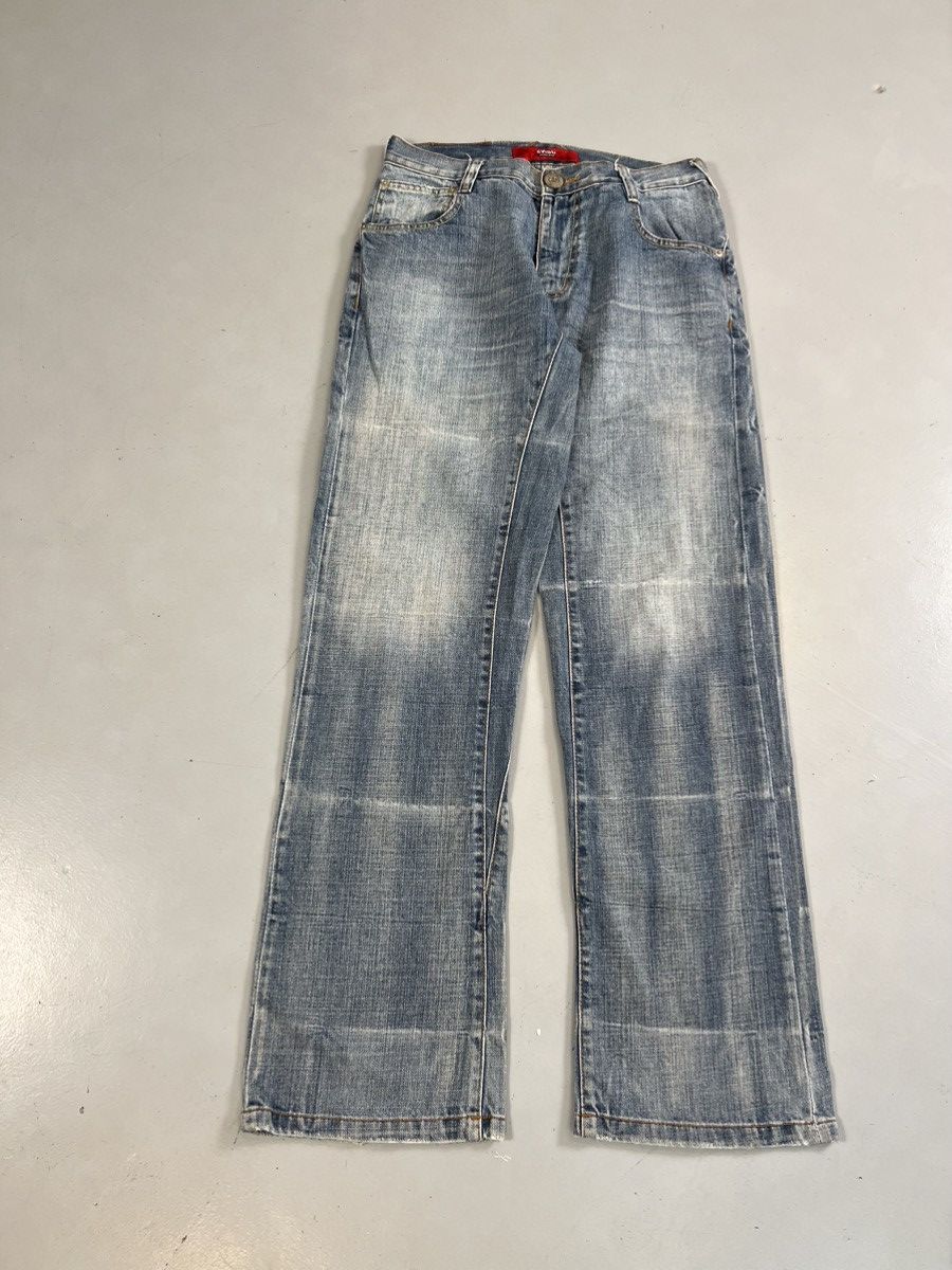 Vintage Vintage Evisu inspired buckle belt denim Size US 30 / EU 46 - 10 Thumbnail
