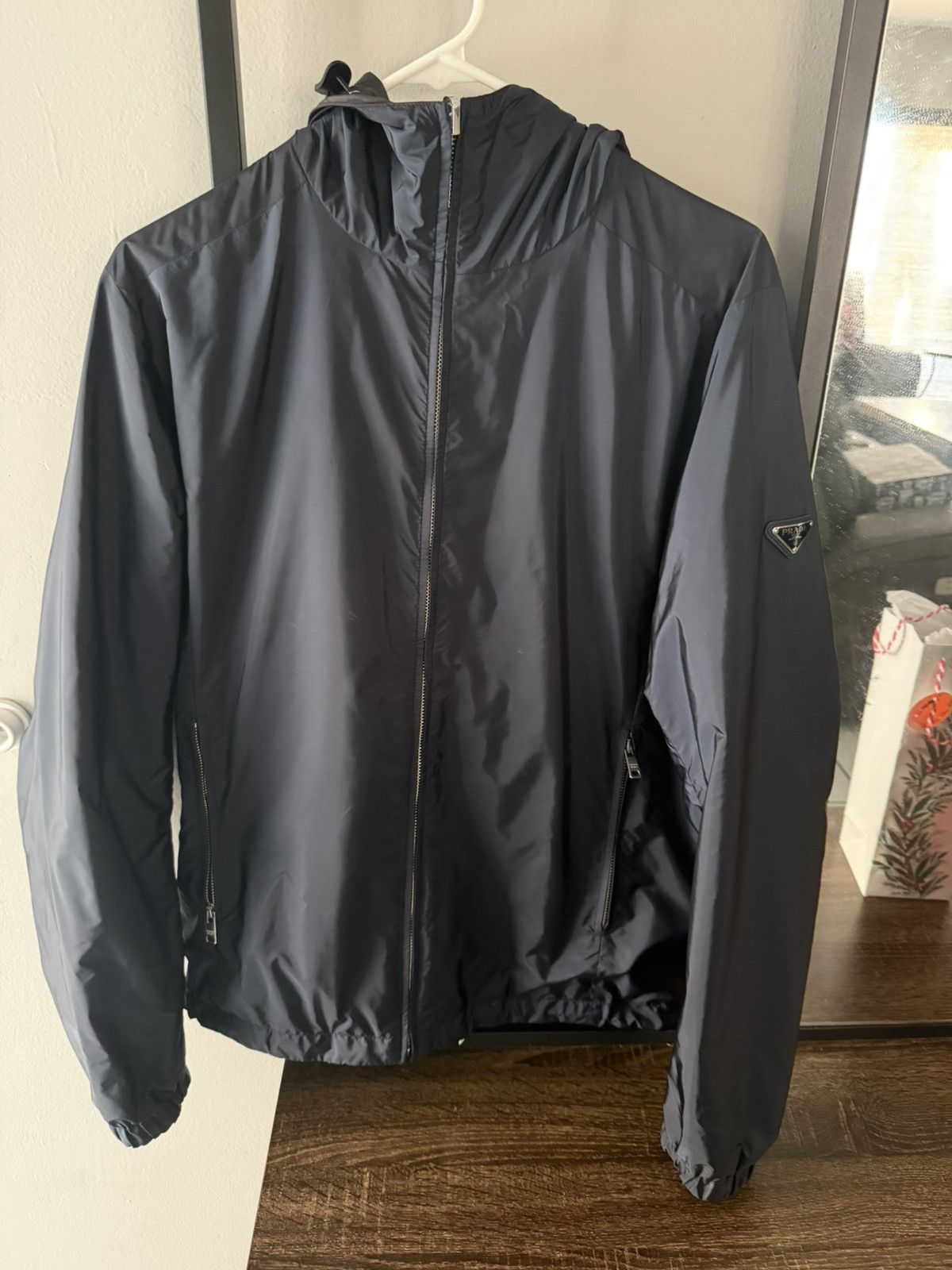 Prada Blouson Reversible Nylon Prada Jacket Size US L / EU 52-54 / 3 - 1 Thumbnail