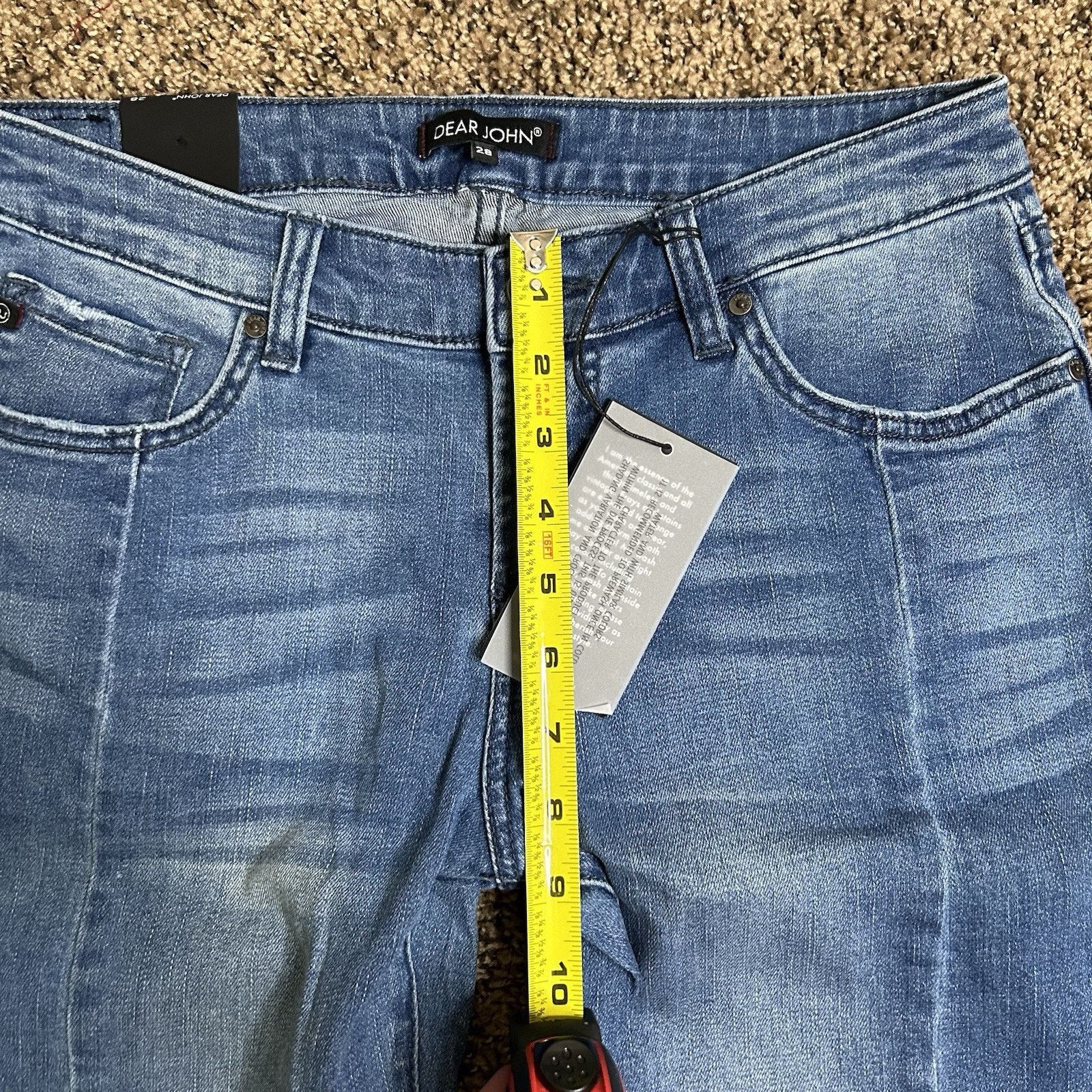 Other NWT Dear John Womens Jeans Ankle Skinny Denim Jean Size 28 Size 28" / US 6 / IT 42 - 12 Thumbnail