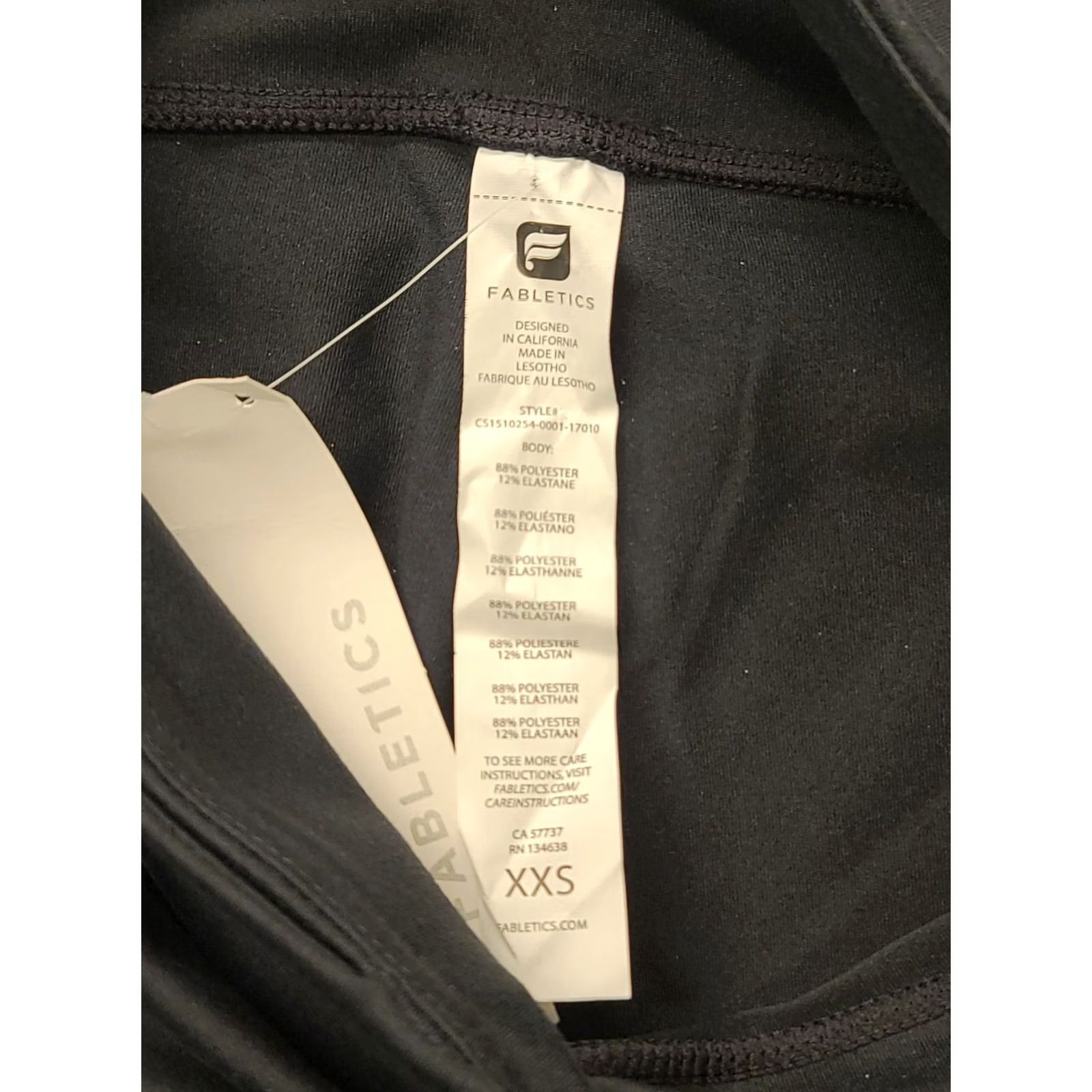 Fabletics Fabletics Salar Capri Leggings Womens XSXXS Activewear Black NWT Yoga/Workout Pants Size 24" / US 00 / IT 34 - 4 Thumbnail