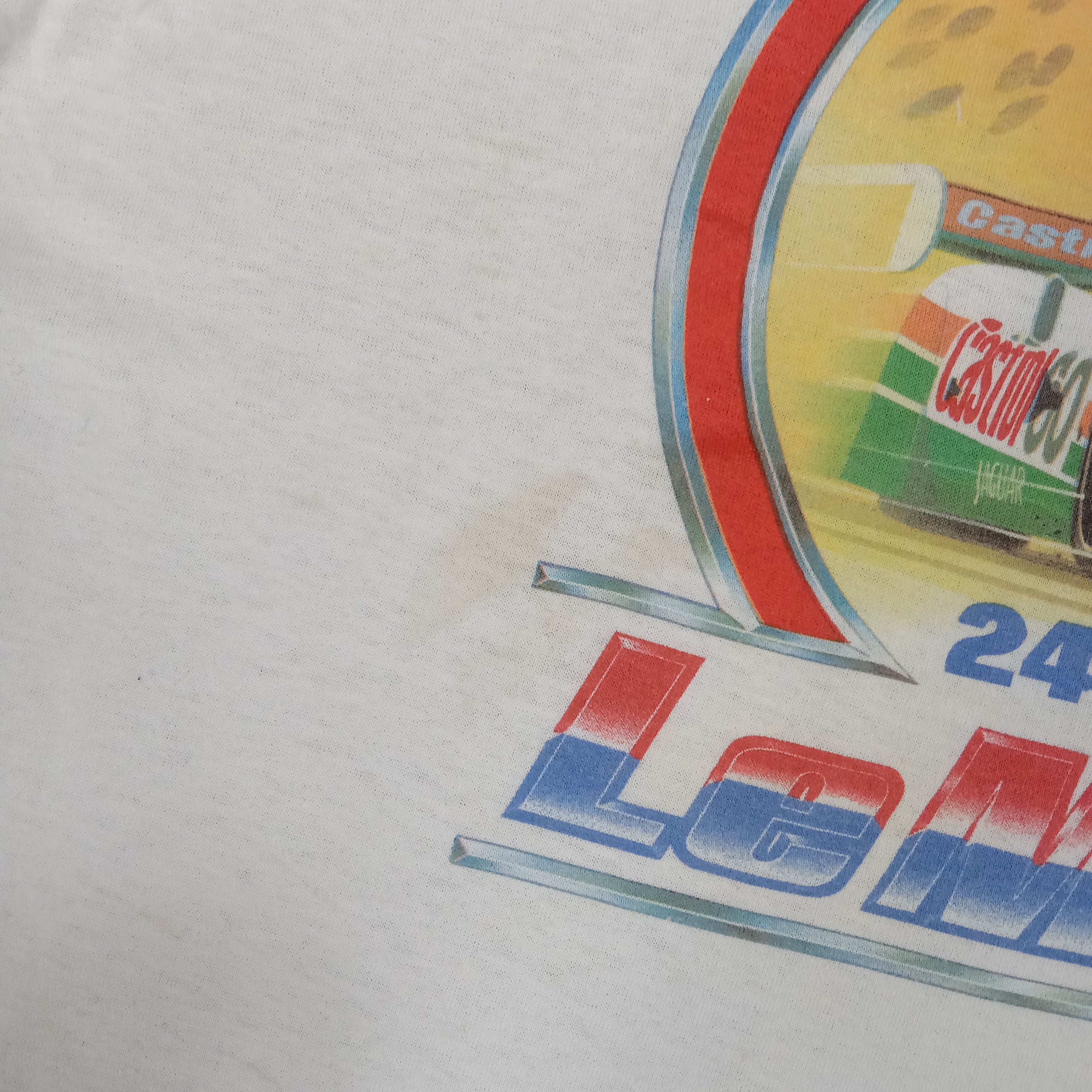 Vintage Jaguar Racing Team Castrol Le Mans Tshirt Size US M / EU 48-50 / 2 - 6 Thumbnail