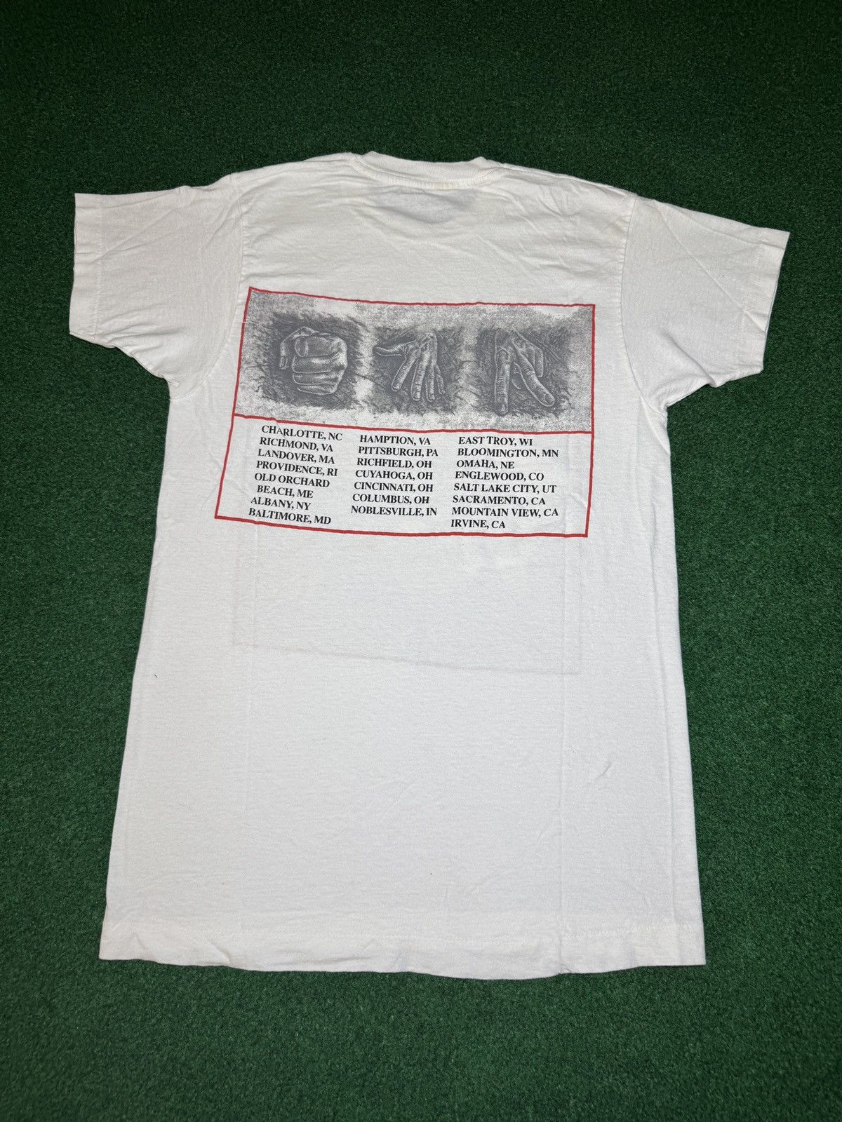 Band Tees × Vintage Vintage Rush Concert Tee Presto 90s Retro Lrg Slim T Shirt Size US L / EU 52-54 / 3 - 4 Thumbnail