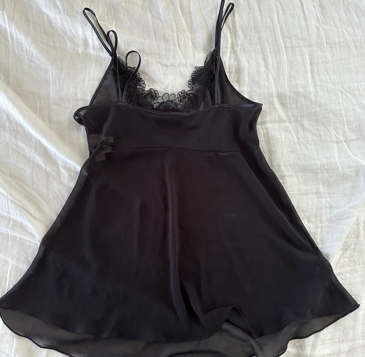 Vintage Beautiful Dentelle Small Lingerie Cami Size S / US 4 / IT 40 - 5 Thumbnail