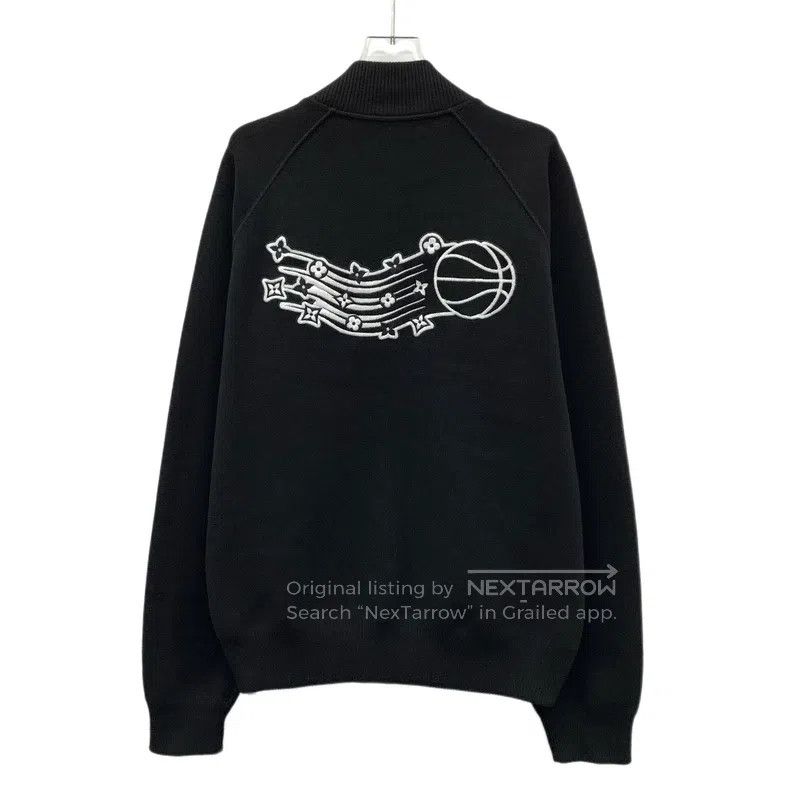 Louis Vuitton Louis Vuitton NBA Co-Branded Black Logo Embroidered Cow Le Size US XL / EU 56 / 4 - 2 Thumbnail