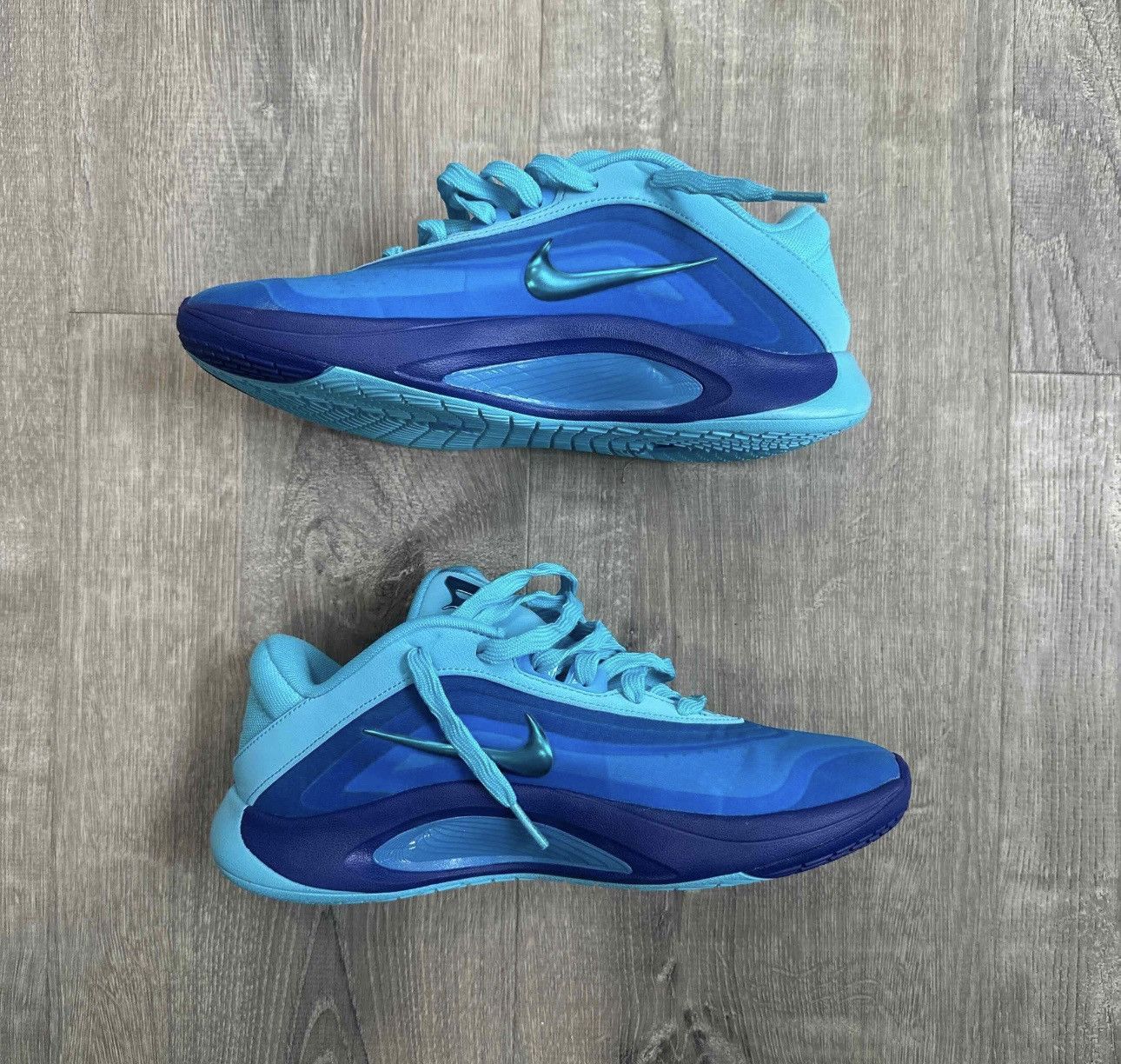 Nike Blue Nike A’One “Indigo Girl” Size US 8.5 / IT 38.5 - 2 Thumbnail