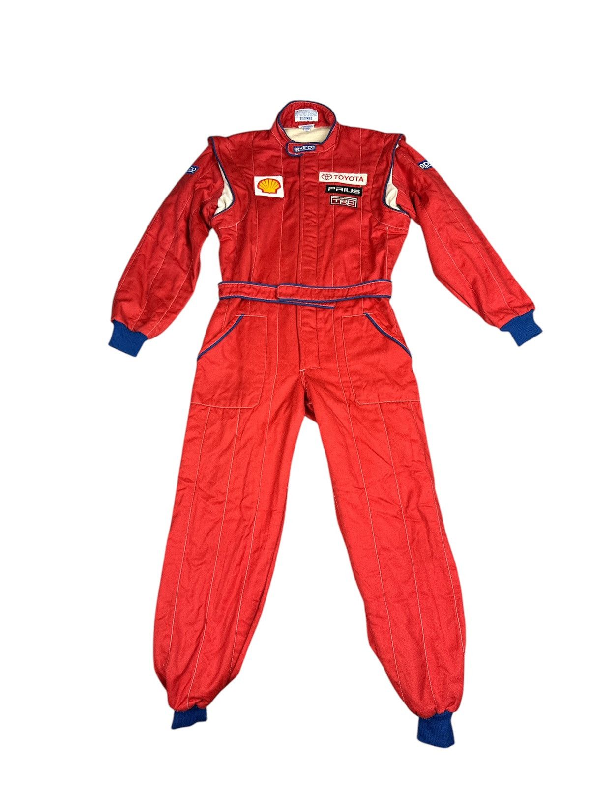 Sports Specialties Vintage Sparco Jumpsuit FIA Toyota Shell Sponsor Nice Design Size US 34 / EU 50 - 1 Thumbnail