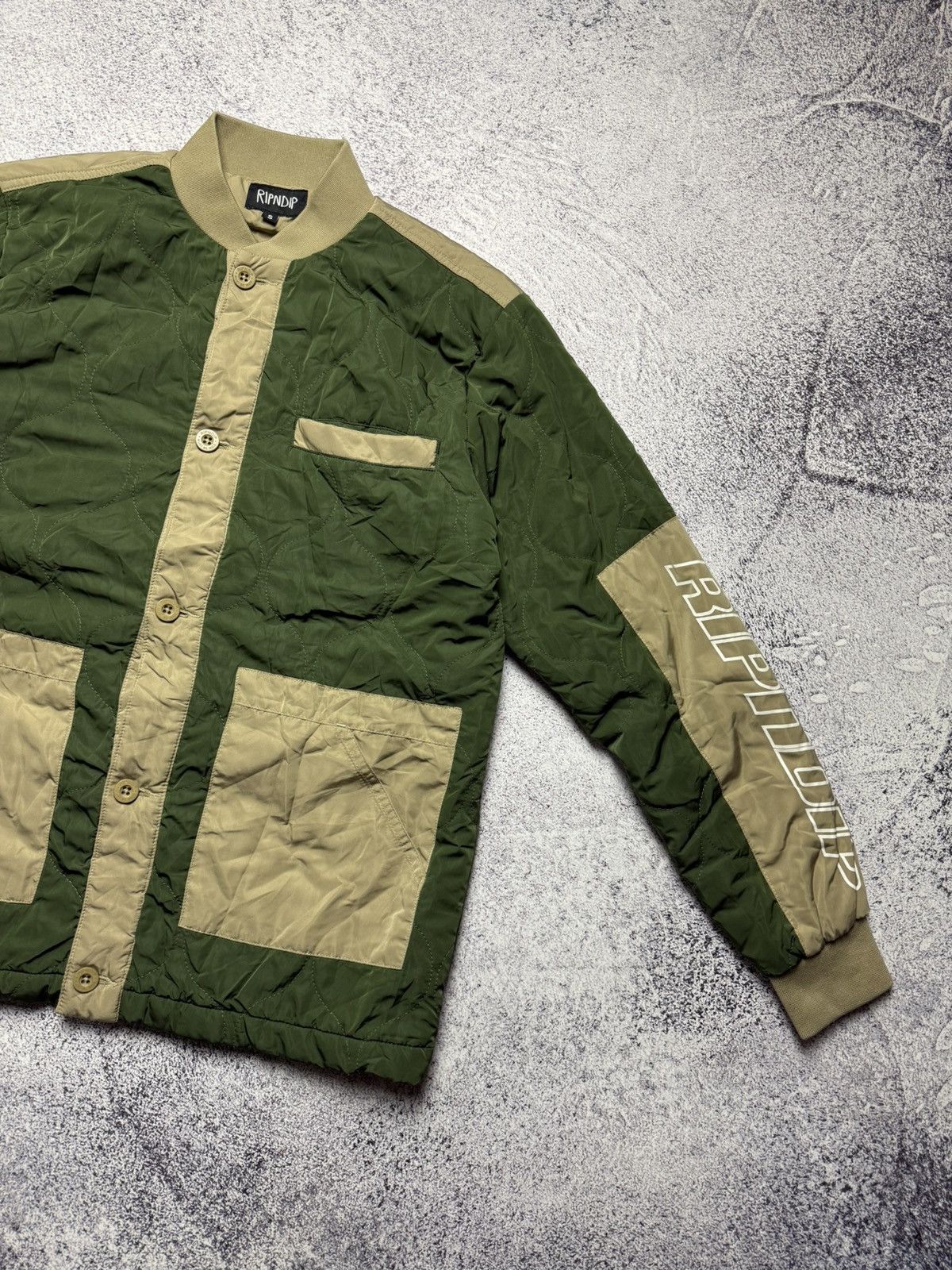 RIPNDIP Ripndip Quilted Jacket Skate Rap Style Street Coat Y2k Size US S / EU 44-46 / 1 - 5 Thumbnail