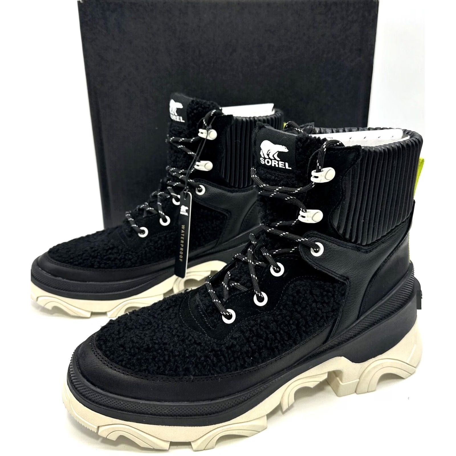 SOREL SOREL Brex Boot Cozy Lace Waterproof Womens Size 9 Lug Sole Winter Comfort Boots Size US 9 / IT 39 - 2 Thumbnail