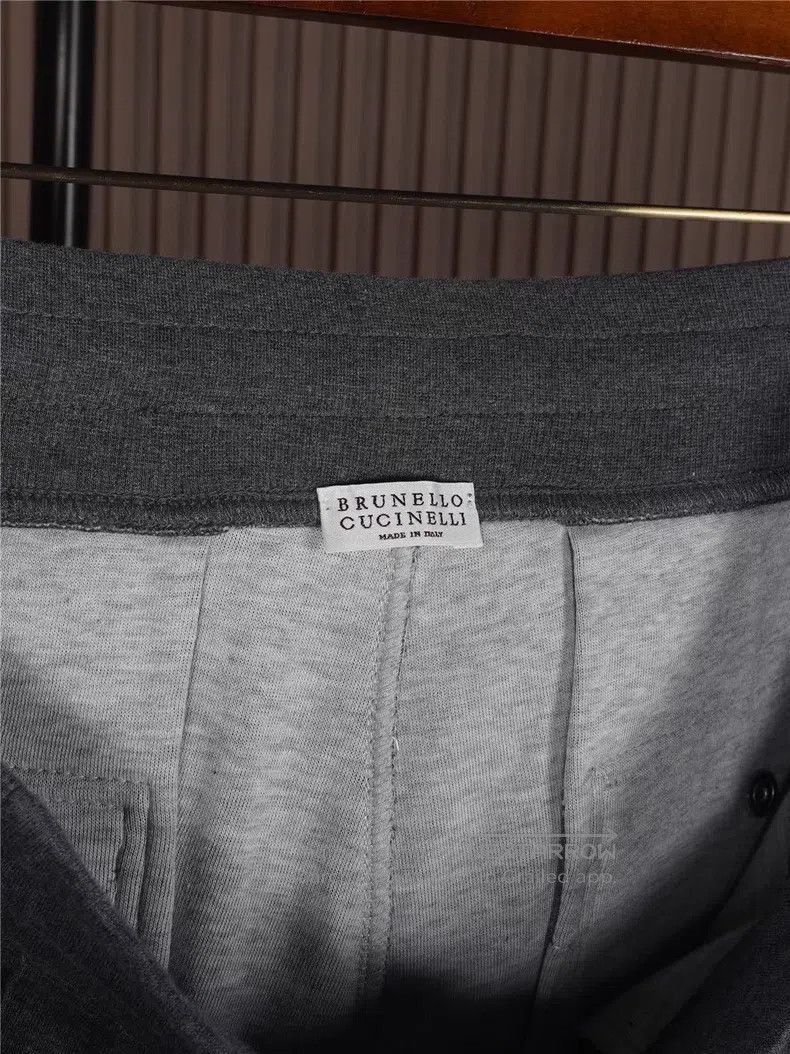 Brunello Cucinelli Brunello Cucinelli size 2XL Men's Dark Gray Island Cotton D Size US 30 / EU 46 - 7 Thumbnail