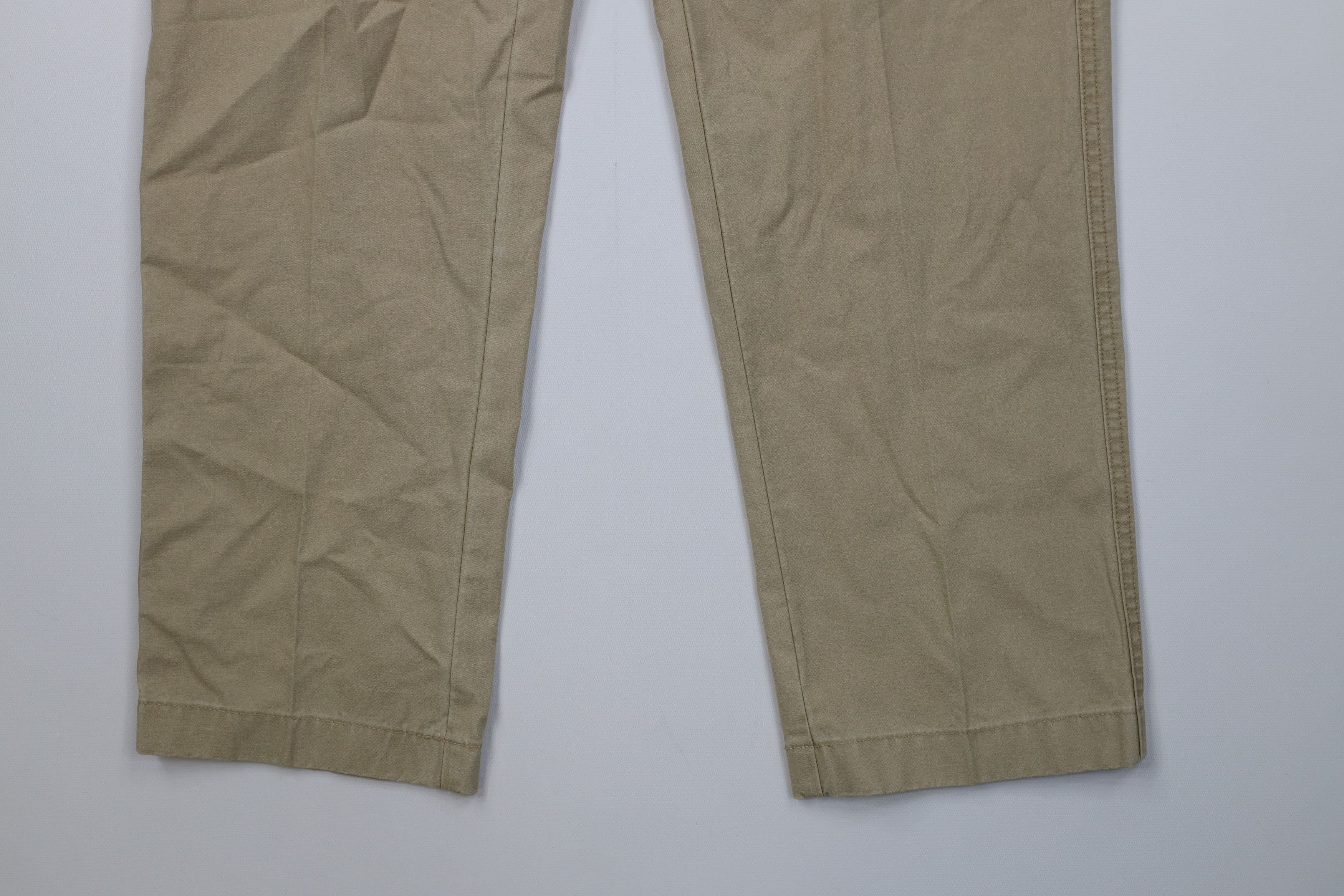 L.L. Bean Vintage 90s Y2K LL Bean Stonewash Straight Leg Cargo Pants Size US 31 - 4 Thumbnail