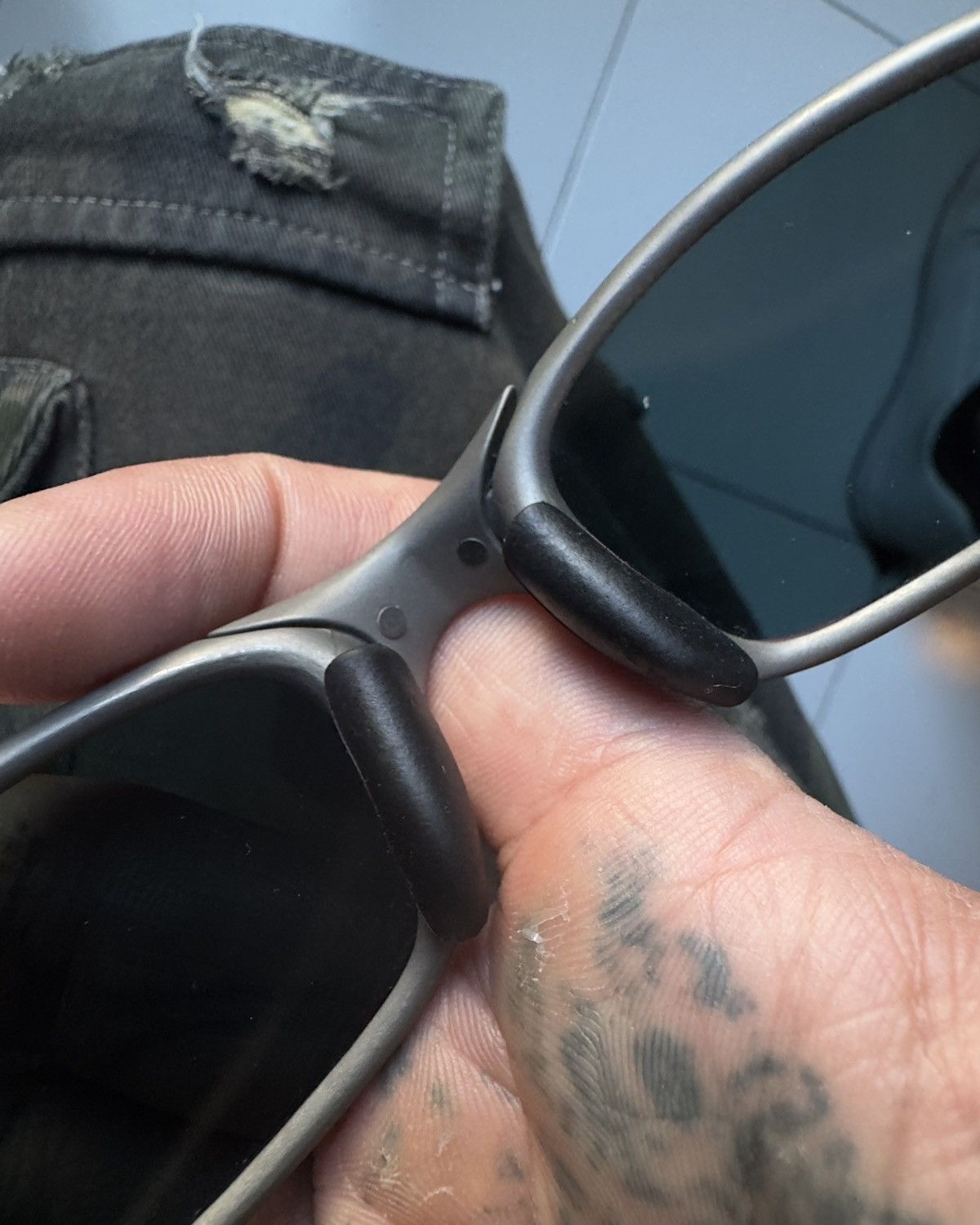 Oakley Oakley X-Metal Juliet Black Ruby Iridium Frame Size ONE SIZE - 11 Thumbnail