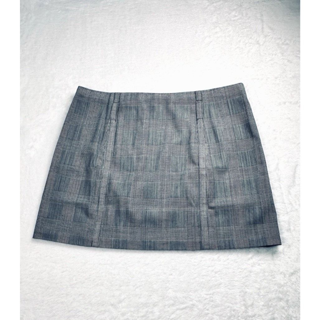 J.Crew J.Crew Womens Mini Skirt In Glen Plaid Italian Wool Blend Sz Size 28" / US 6 / IT 42 - 15 Thumbnail