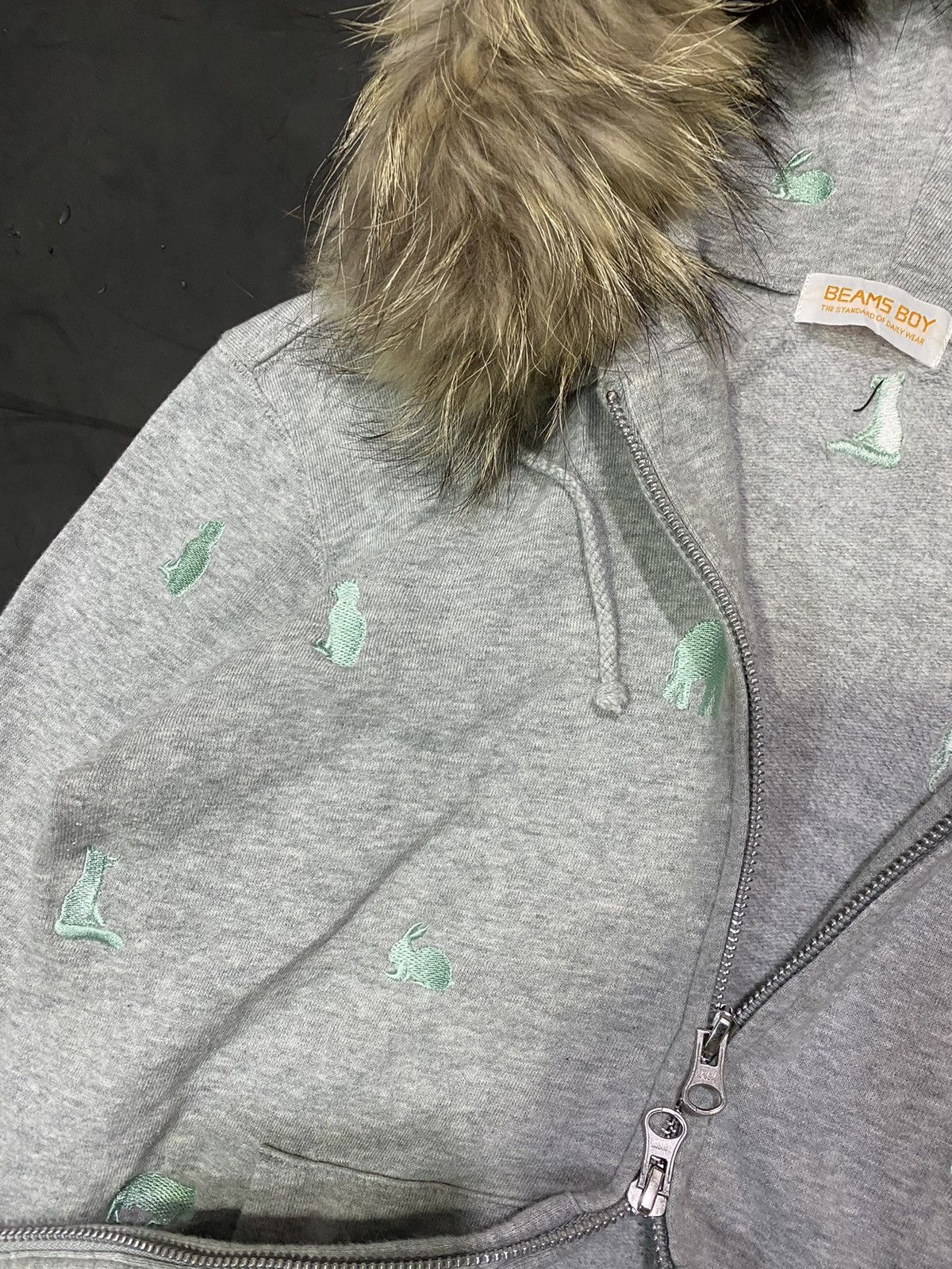 Beams Plus 💸BINDINGOFFER💸Beams Japan Embordierd Animal Furhoodie Size US S / EU 44-46 / 1 - 4 Thumbnail