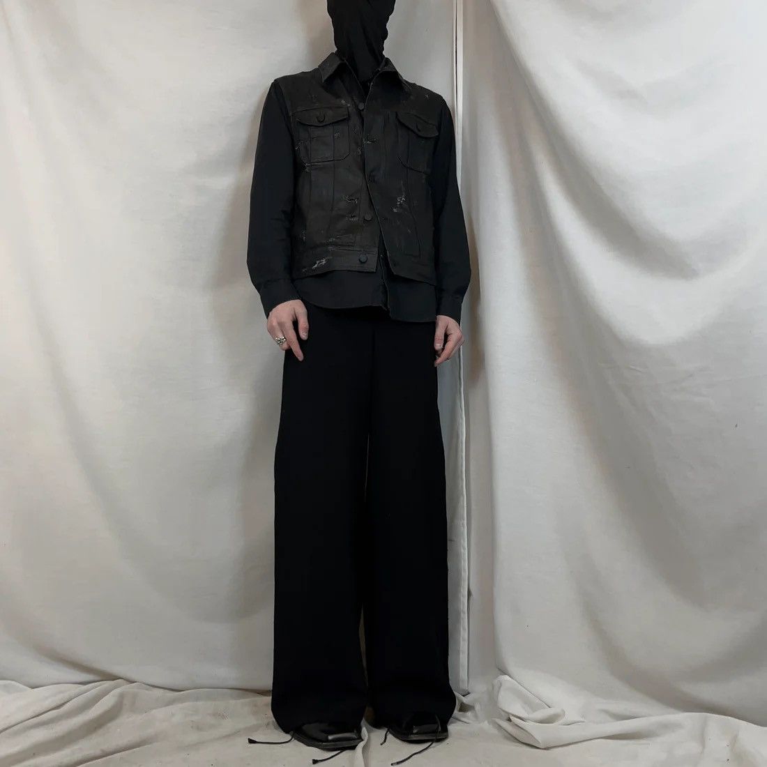 Balenciaga Balenciaga Wide Rayon Pants - AW15 Size US 28 / EU 44 - 2 Thumbnail