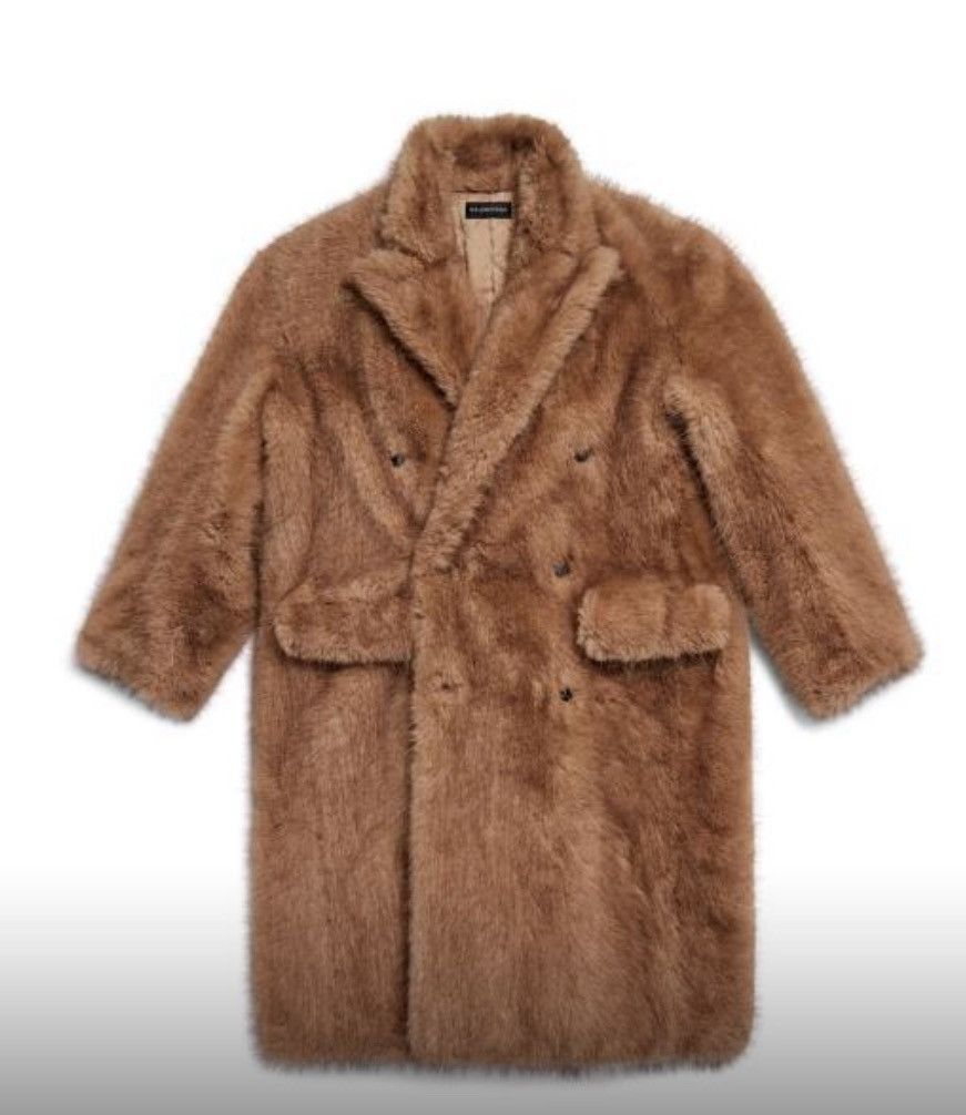 Balenciaga oversized faux fur coat Size US XS / EU 42 / 0 - 1 Preview