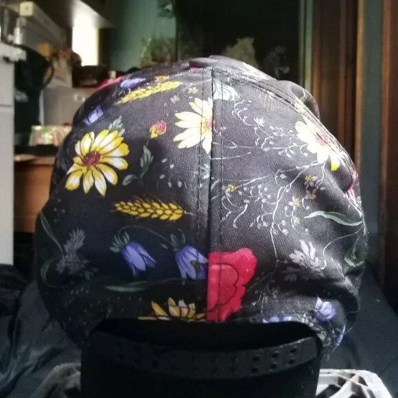 Other Vintage 90s Oregon Wildflowers Rope Snap Trucker Hat Cap Size ONE SIZE - 5 Thumbnail