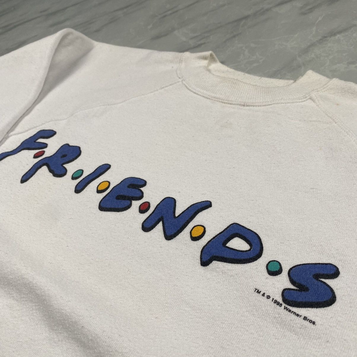 Warner Bros 1995 Friends TV Show Promo Boxy Crewneck Size US M / EU 48-50 / 2 - 3 Thumbnail
