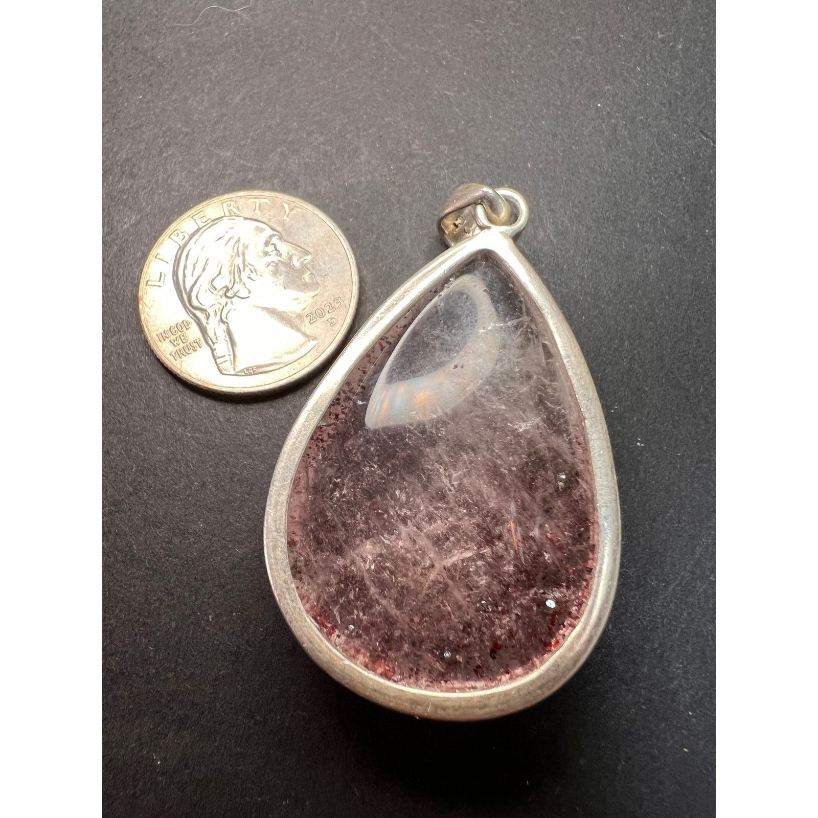 Other NEW Lepidocrocite super 7 925 silver pendant 17.5 grams Size ONE SIZE - 7 Thumbnail