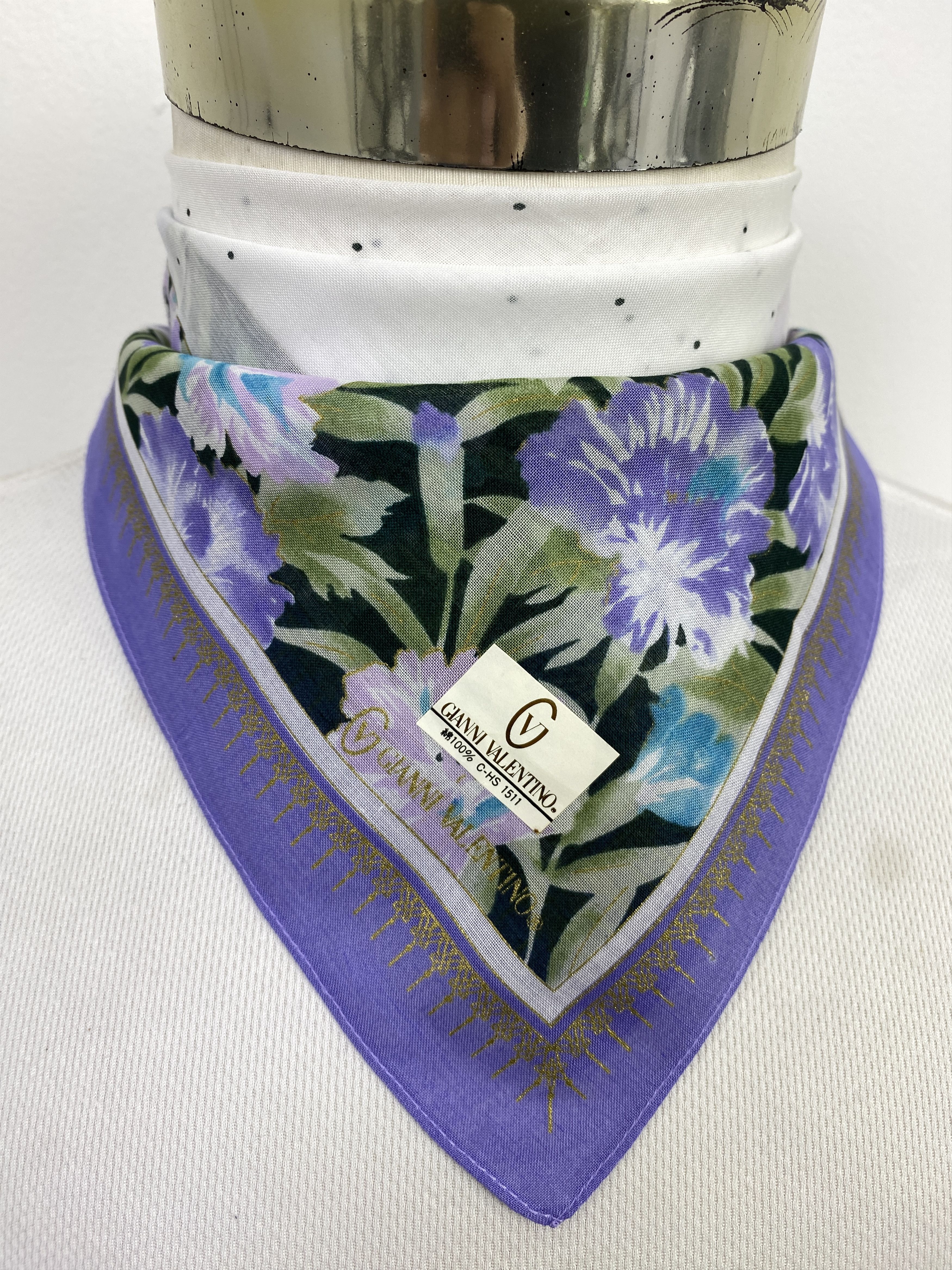 Gianni Valentino Gianni Valentino Handkerchief / Neckerchief KT0236 Size ONE SIZE - 2 Thumbnail