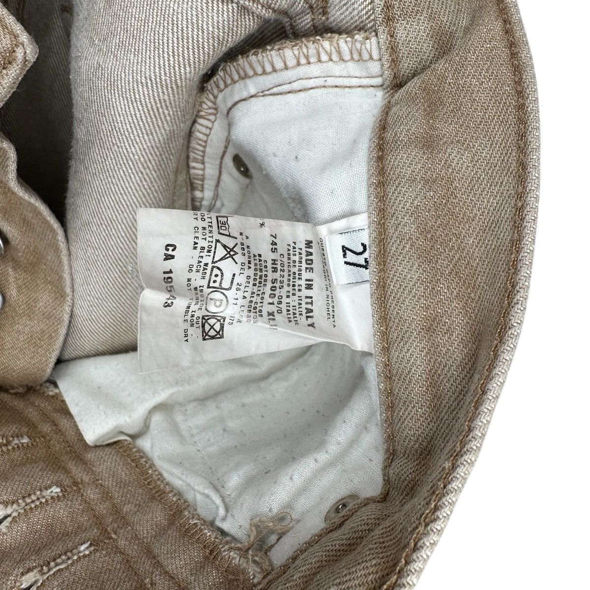 Helmut Lang Helmut Lang vintage jeans Size 27" / US 4 / IT 40 - 3 Thumbnail