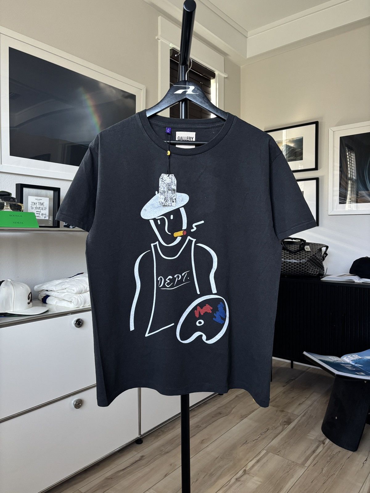 Gallery Dept. GALLERY DEPT | PAINTER PALETTE LOGO ART TEE Size US S / EU 44-46 / 1 - 2 Thumbnail