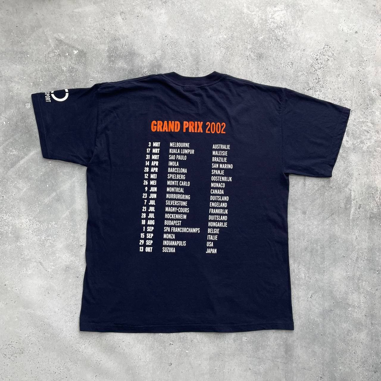 Formula 1 × Vintage Vintage 2002 Grand Prix Formula 1 RTL Sport T Shirt Blue XL Size US XL / EU 56 / 4 - 2 Thumbnail