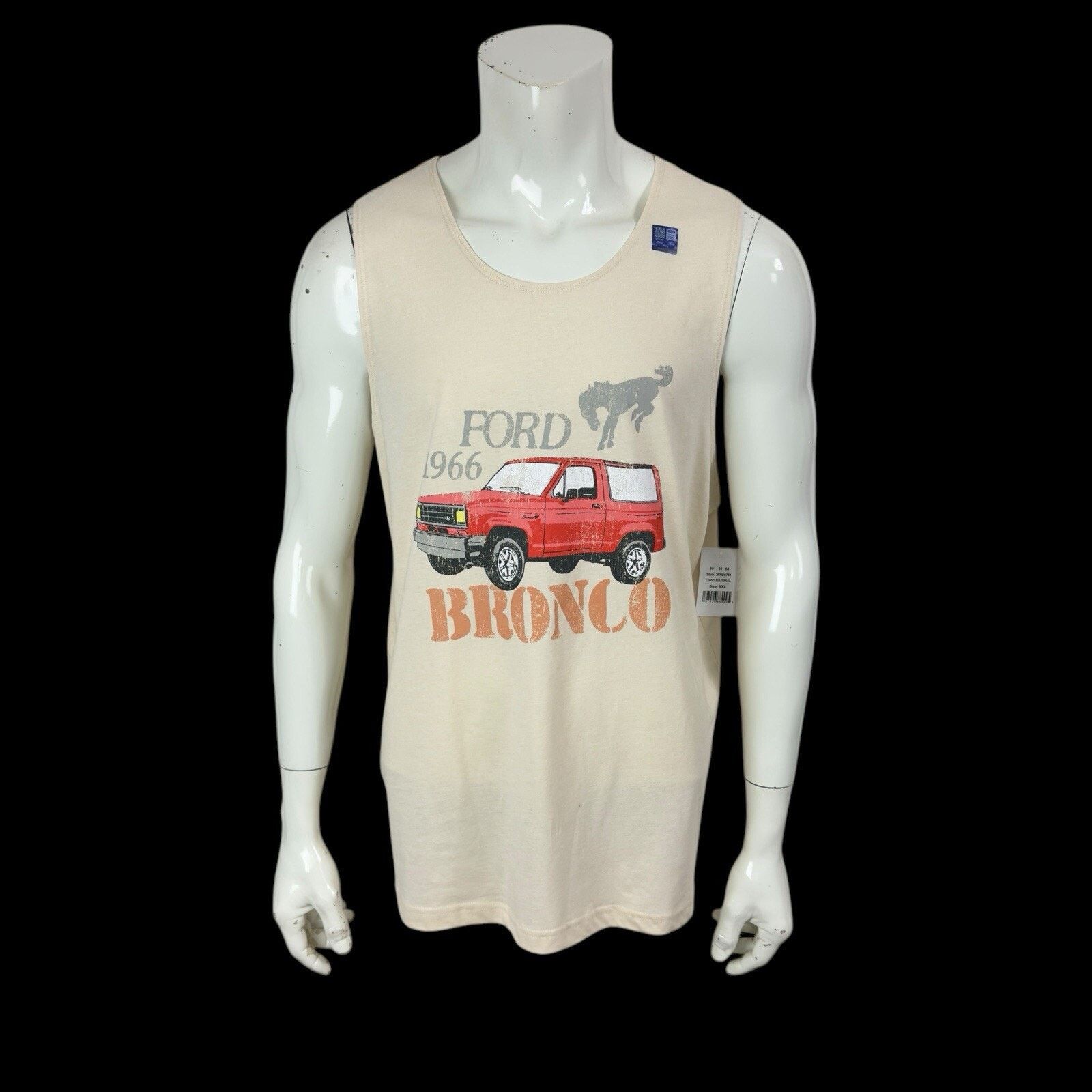 Other Hybrid Apparel Men's XXL Ford 1966 Bronco Tank Top cotton Size US XXL / EU 58 / 5 - 3 Thumbnail