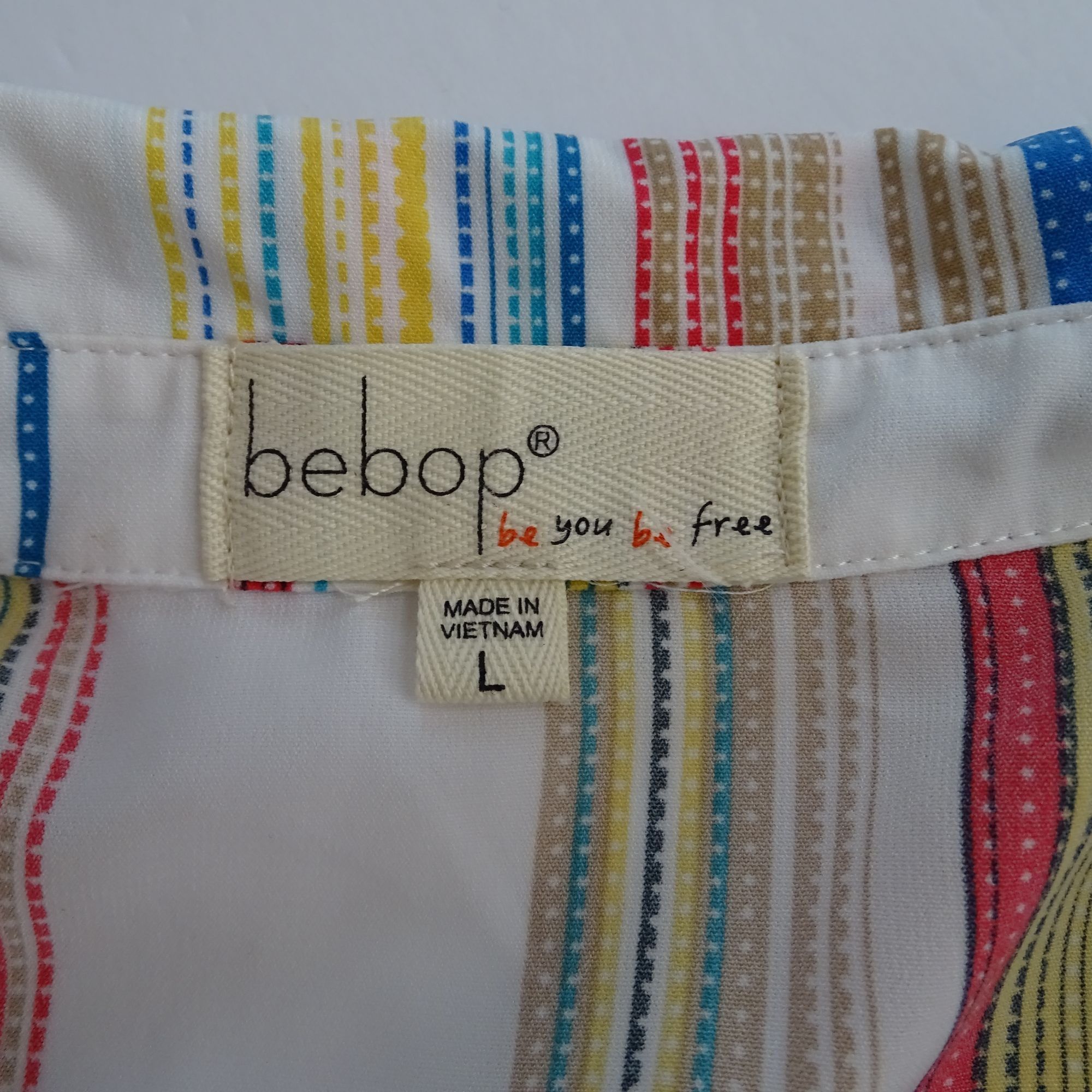 Other Bebop Striped Button Bodice Shirt Dress Women Size L Size L / US 10 / IT 46 - 7 Thumbnail