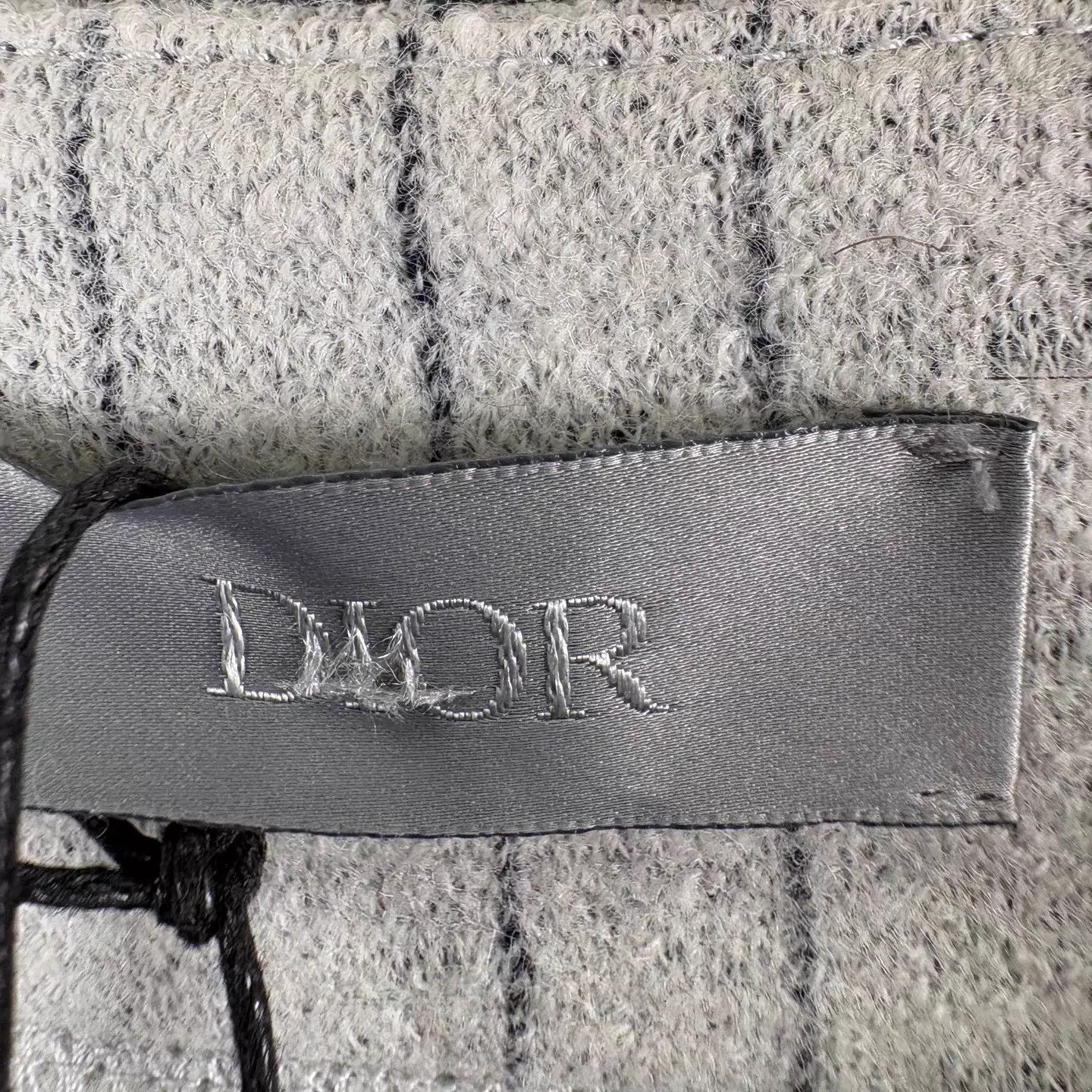 Dior Dior Slogan Embroidered Wool-Cotton Baseball Jkt L Size US L / EU 52-54 / 3 - 5 Thumbnail